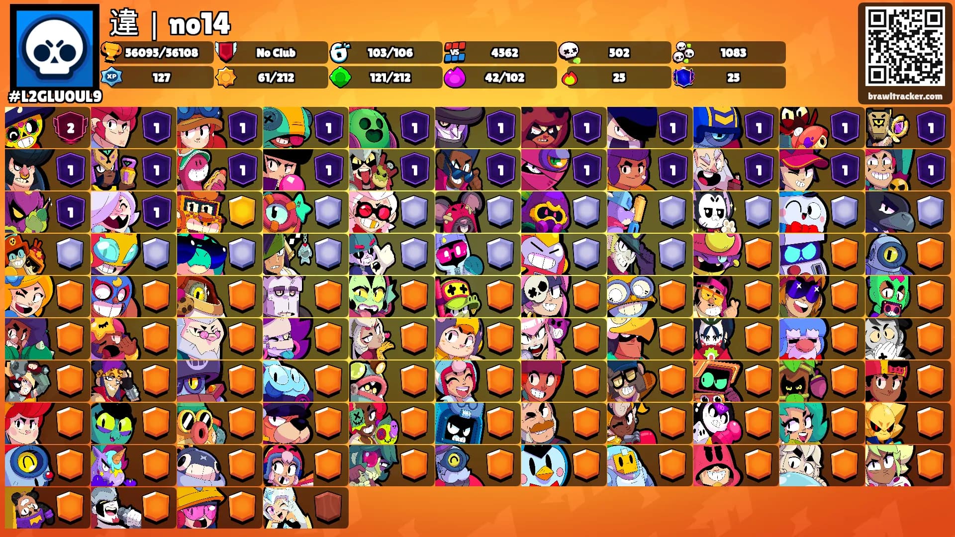 違｜no14's Ranks