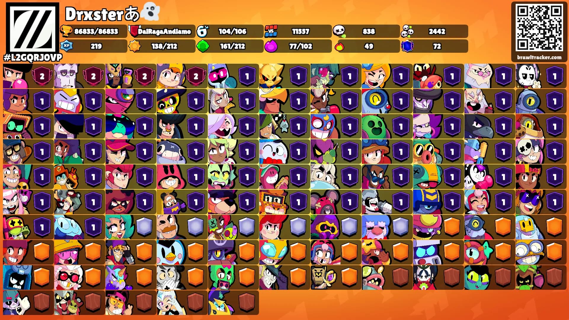 Drxsterあ👻's Ranks