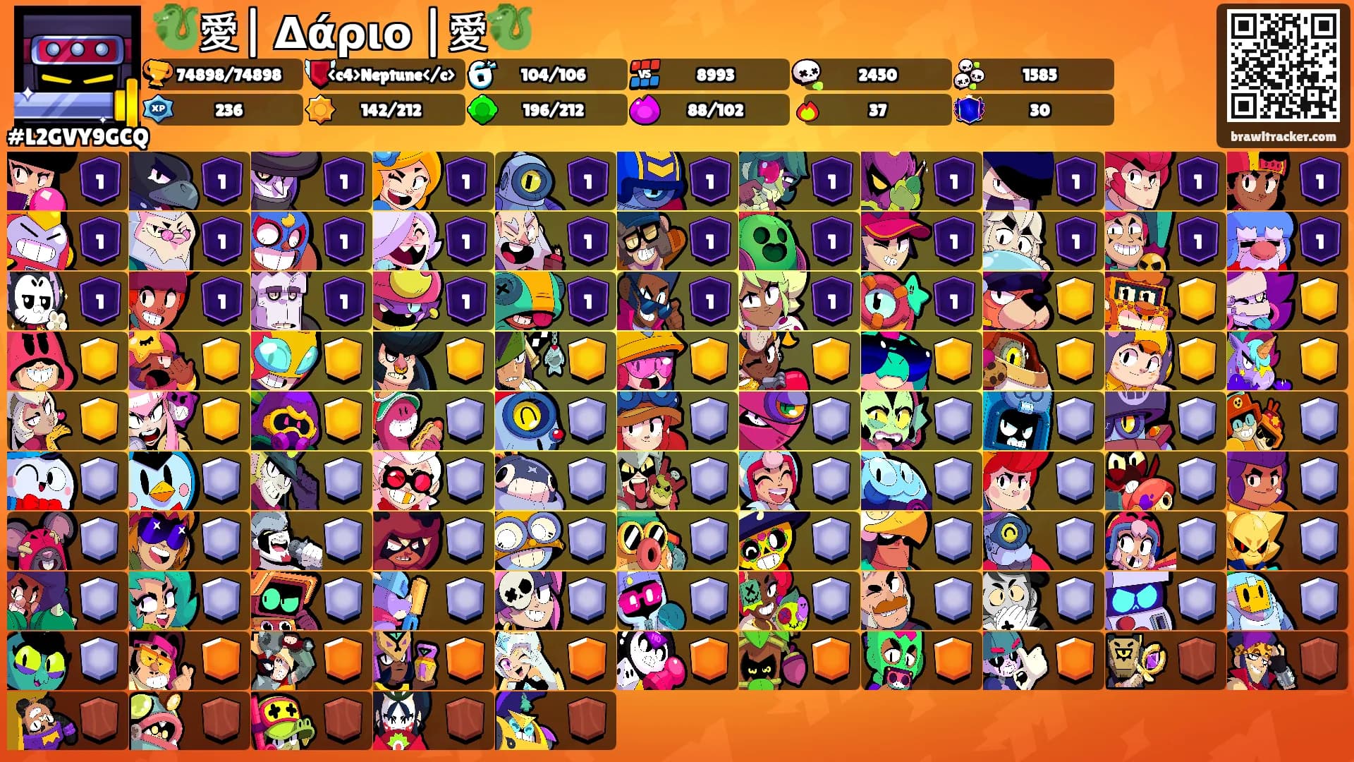 🐉愛| Δάριο |愛🐉's Ranks
