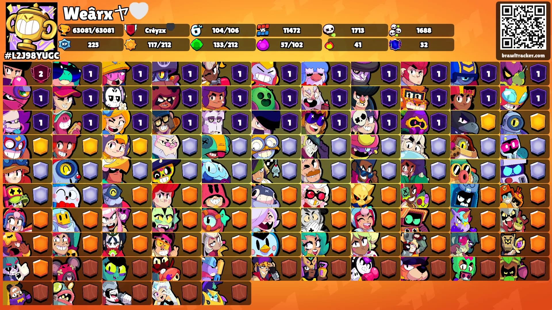 Weârxヤ🤍's Ranks