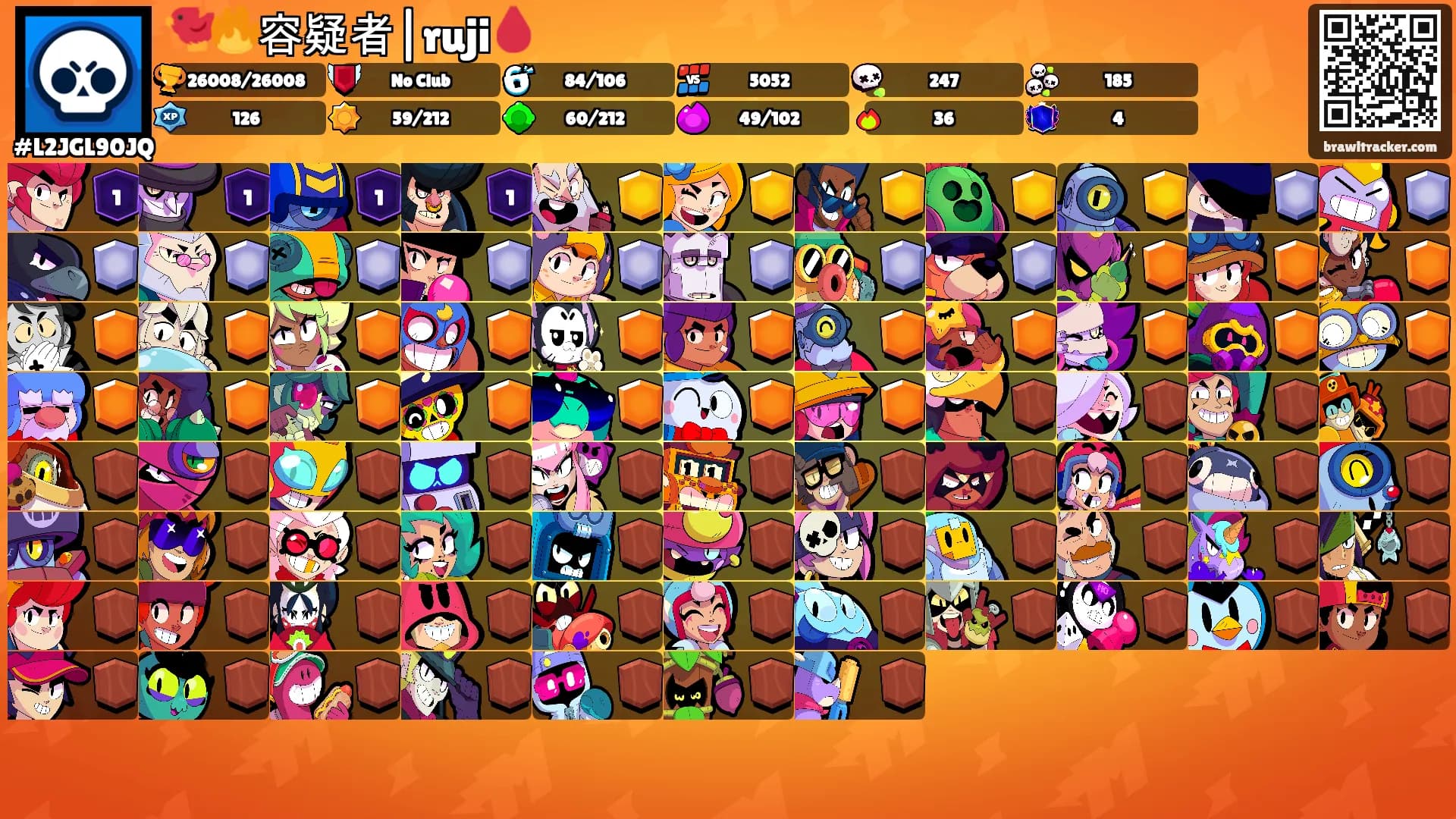 🐦‍🔥容疑者|ruji🩸's Ranks