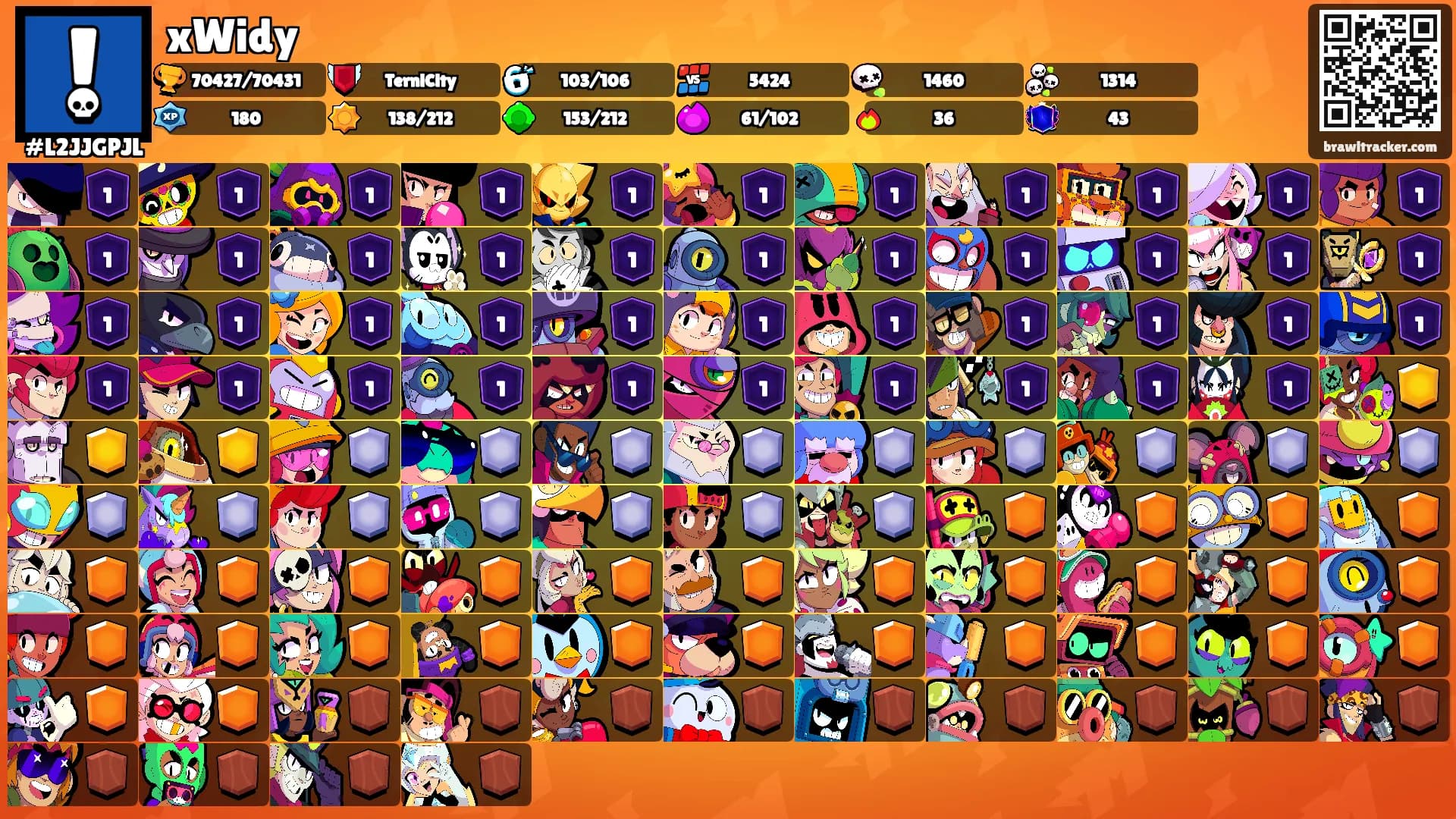 xWidy's Ranks