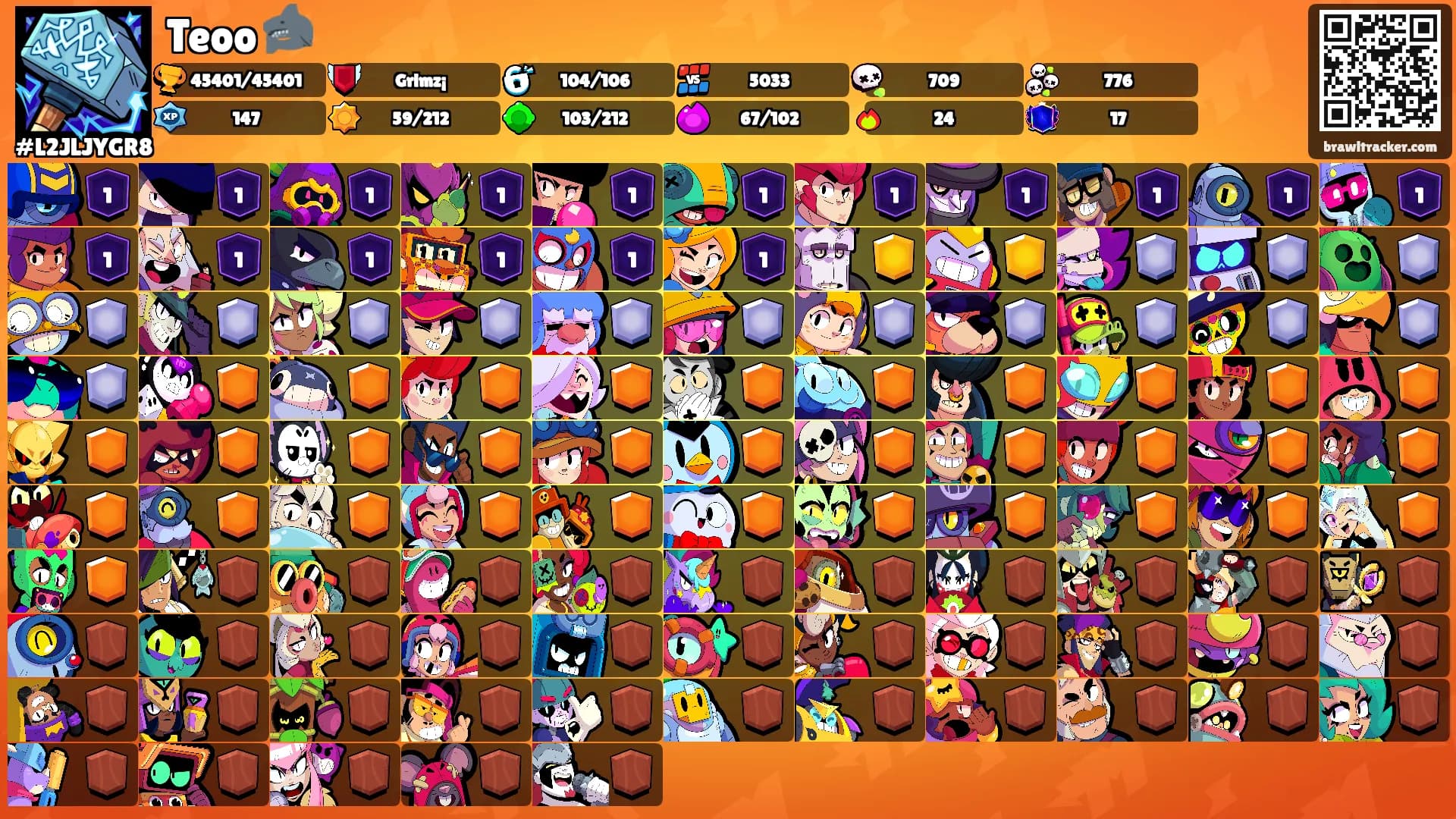Teoo 🦈's Ranks