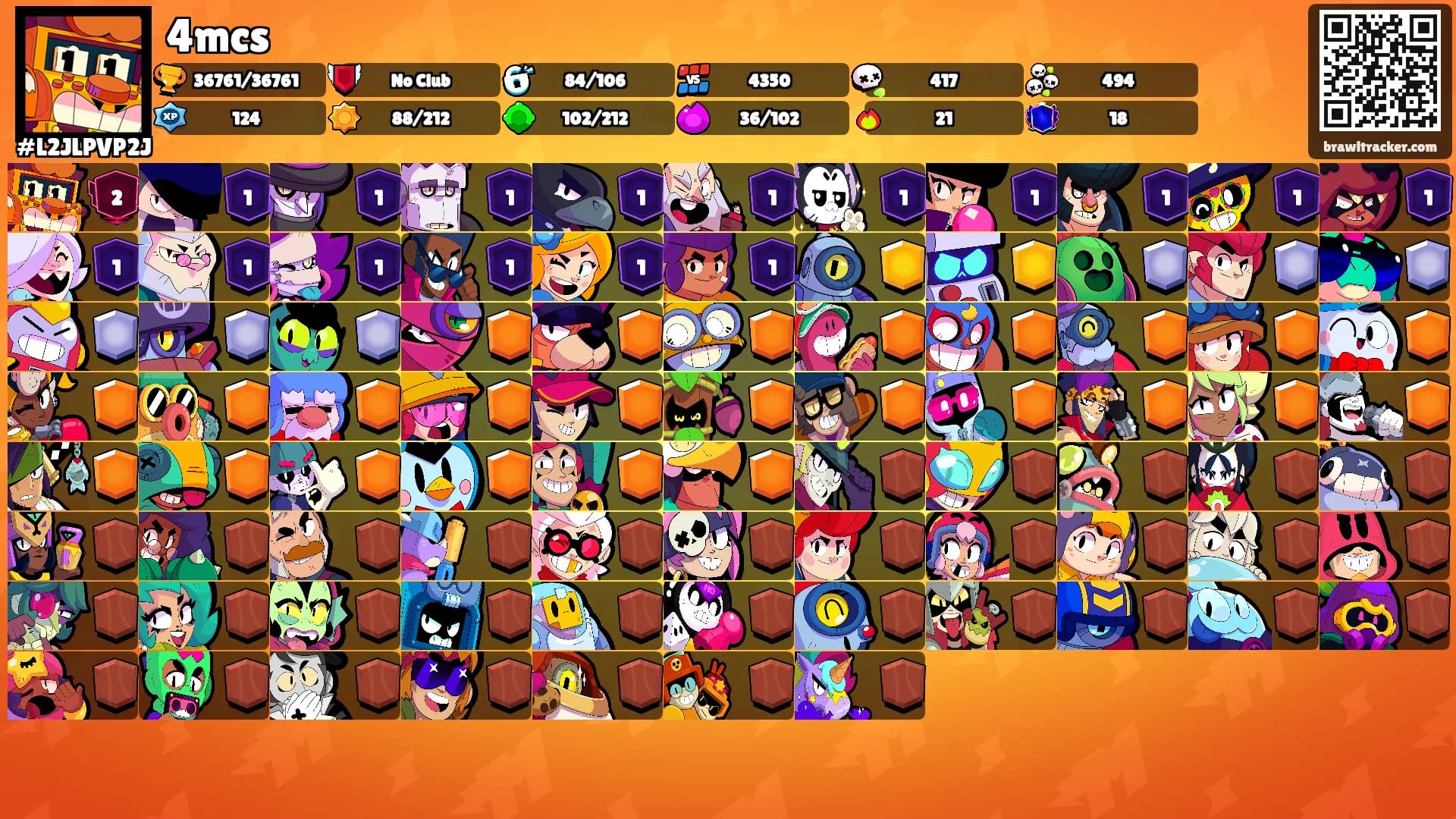 4mcs's Ranks