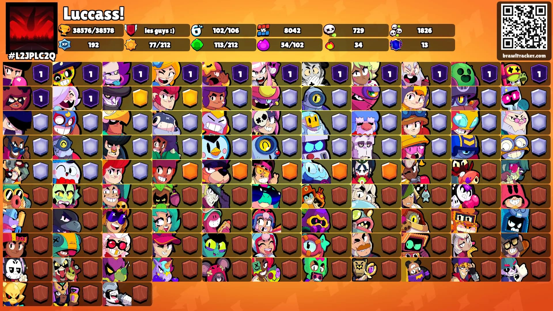 Luccass!'s Ranks