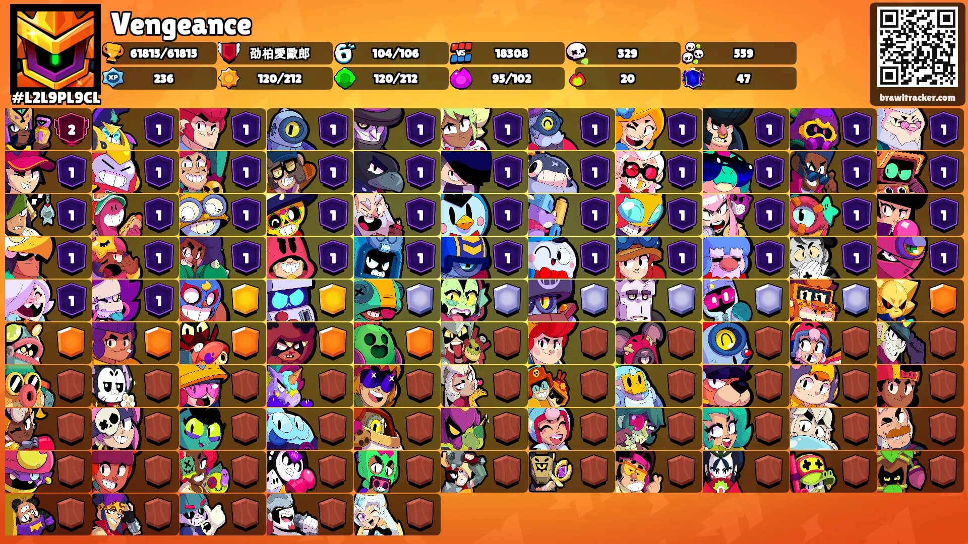 Vengeance's Ranks