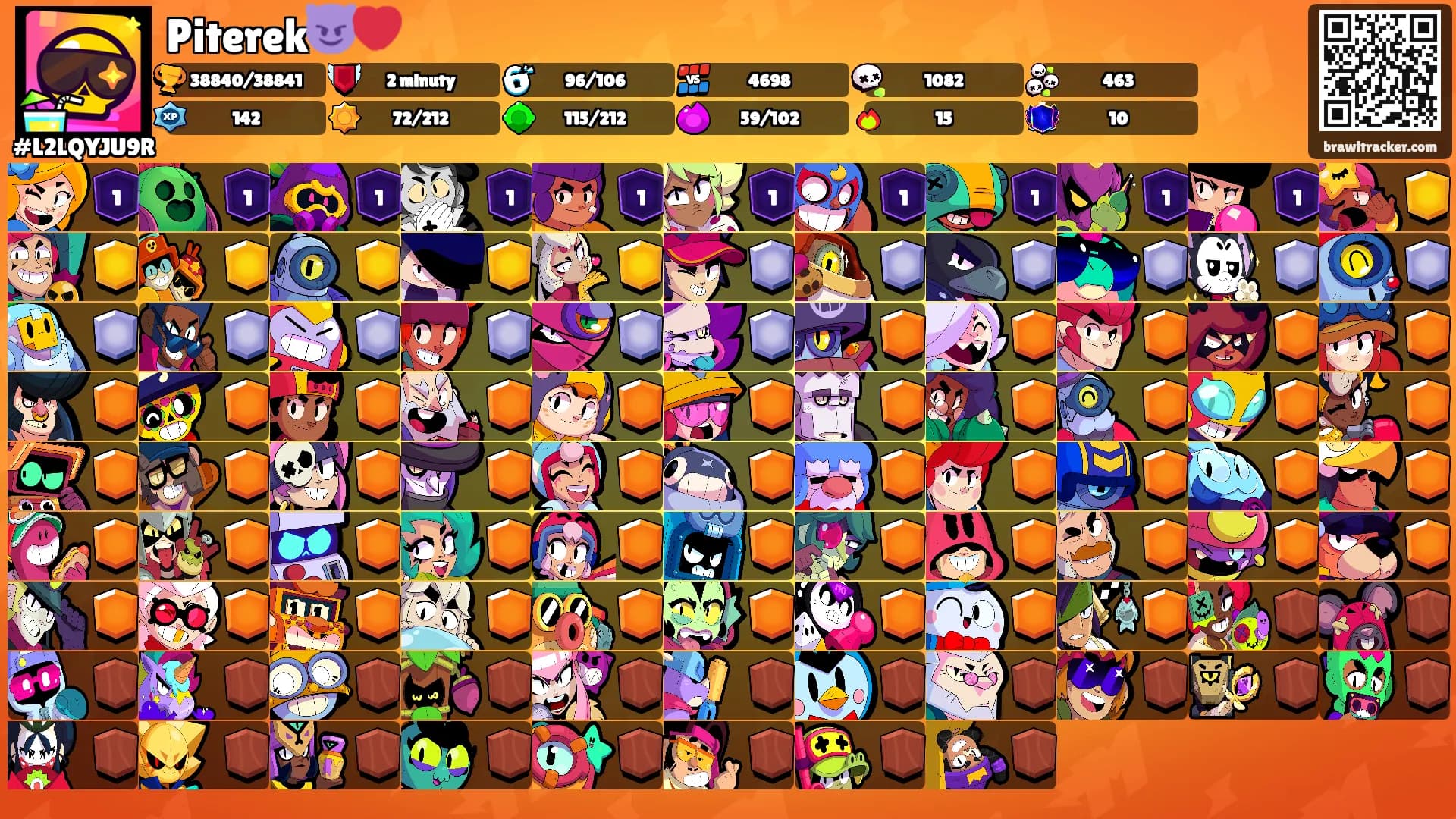 Piterek😈💔's Ranks
