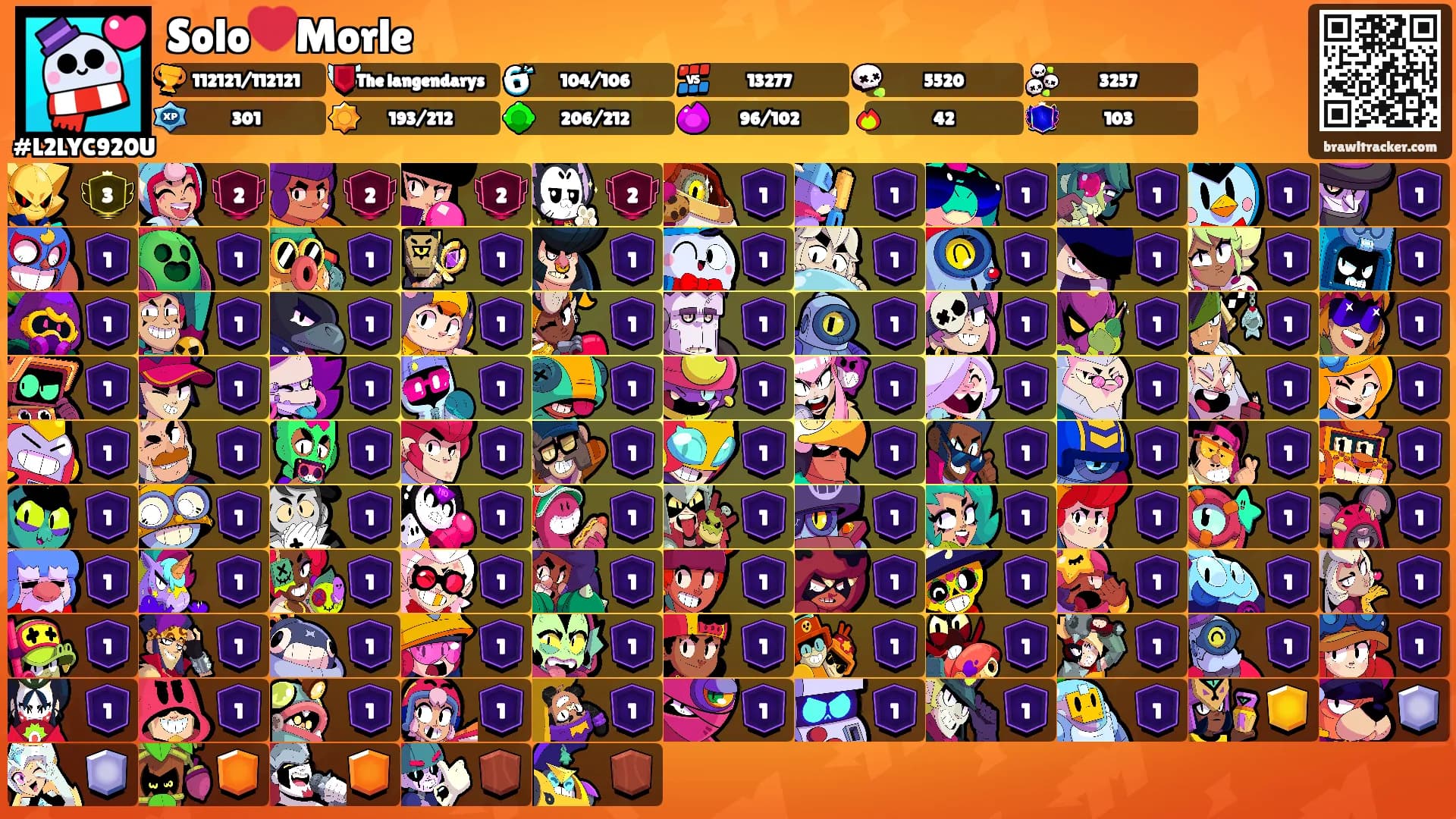 Solo❤️Morle's Ranks
