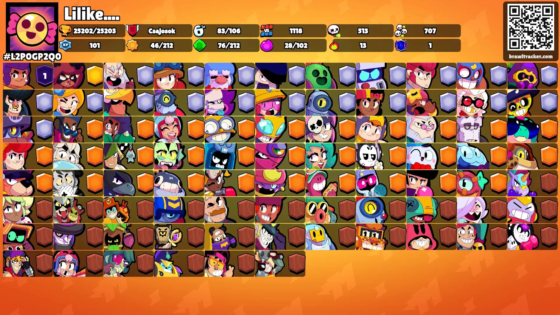 Lilike....'s Ranks