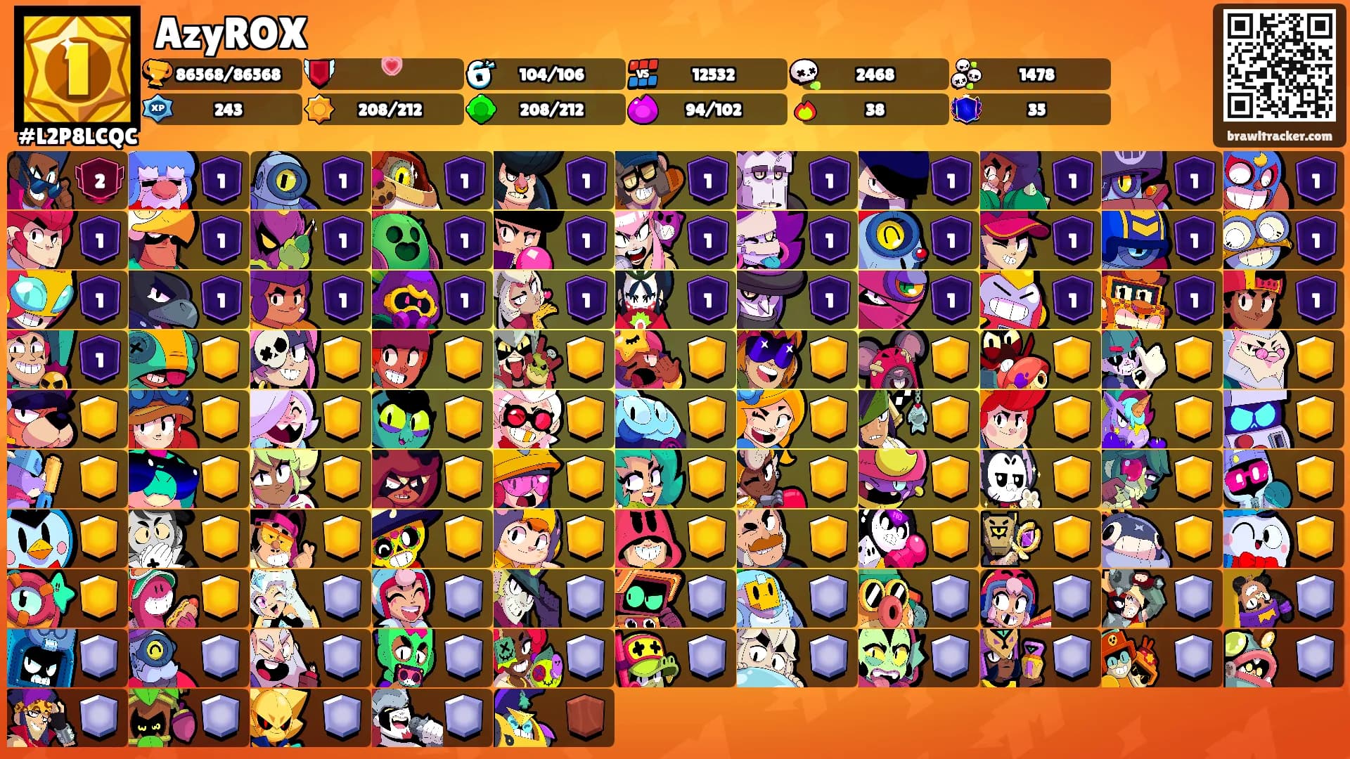 AzyROX's Ranks