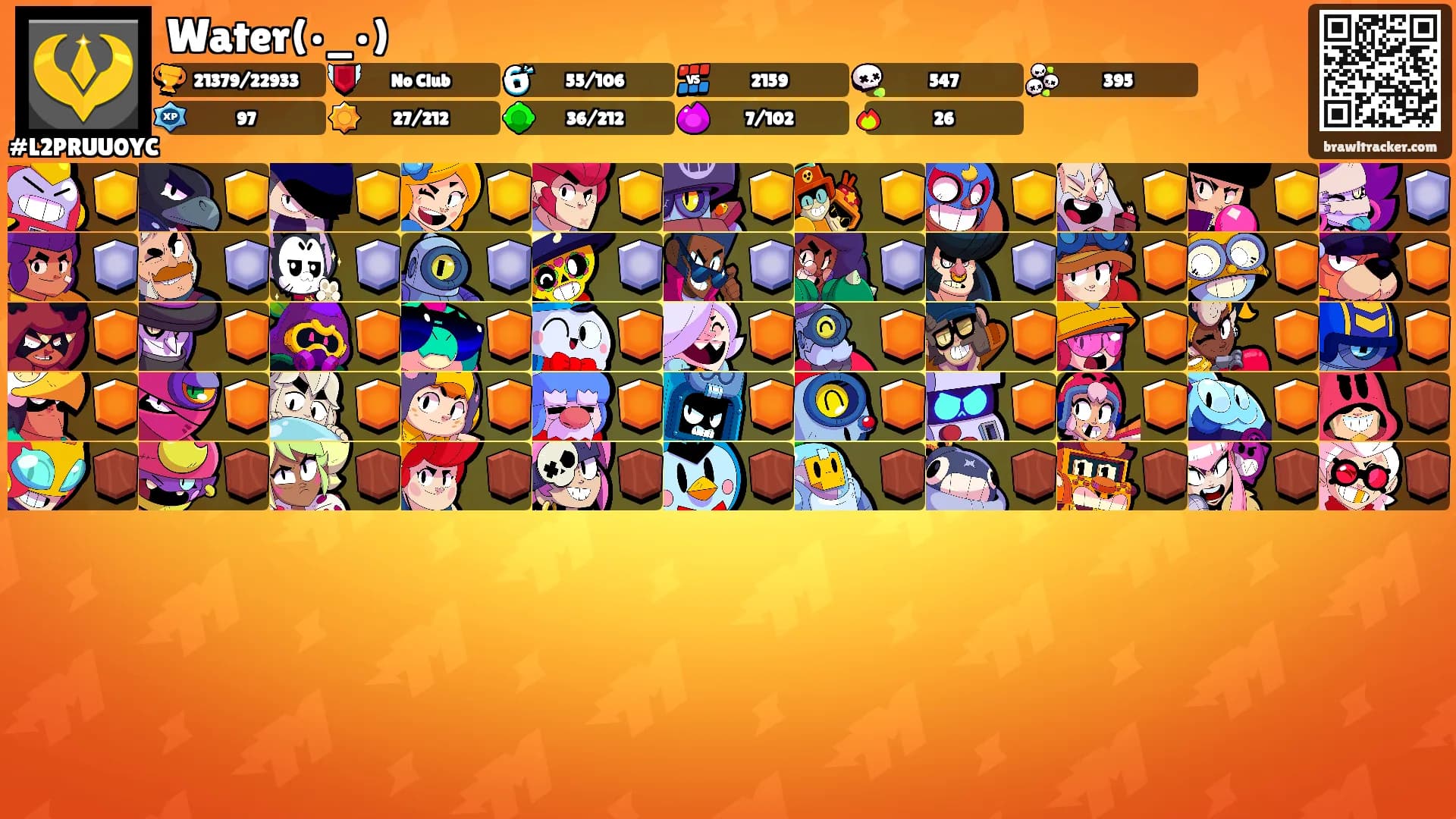 Water(•_•)'s Ranks