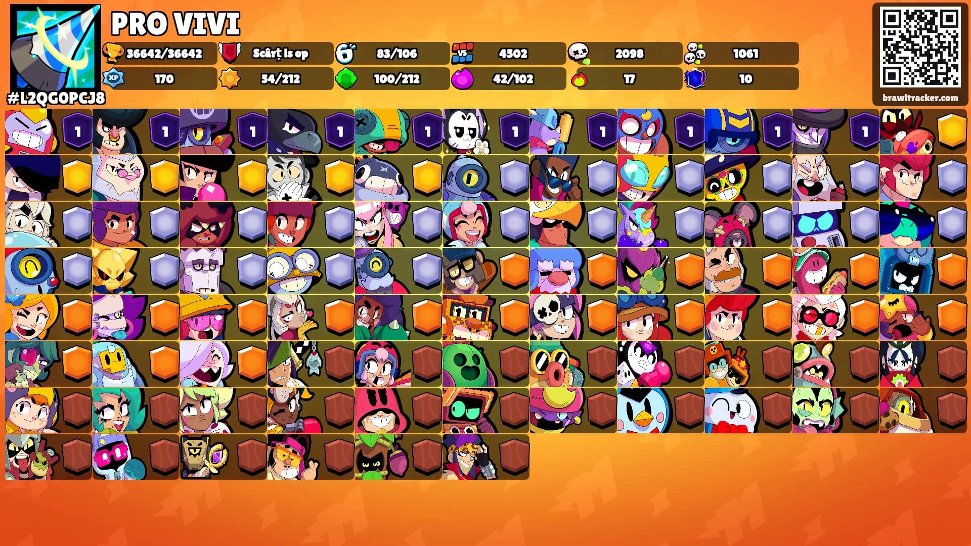 PRO VIVI's Ranks