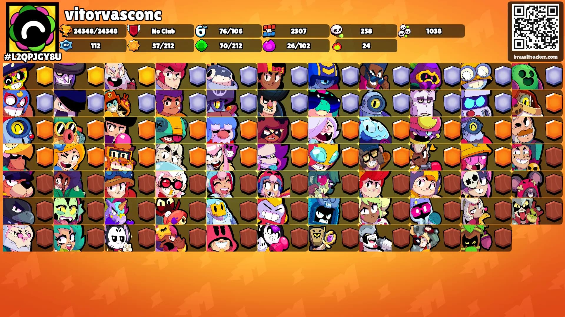 vitorvasconc's Ranks