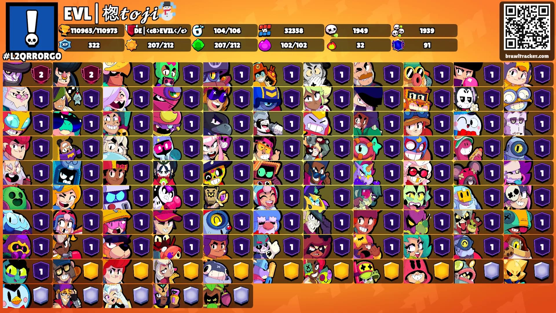 EVL|楤𝓽𝓸𝓳𝓲☃️'s Ranks