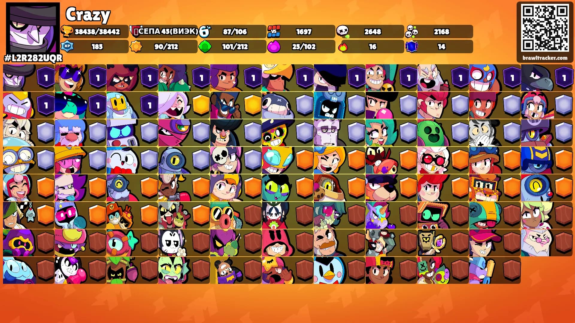 Crazy's Ranks