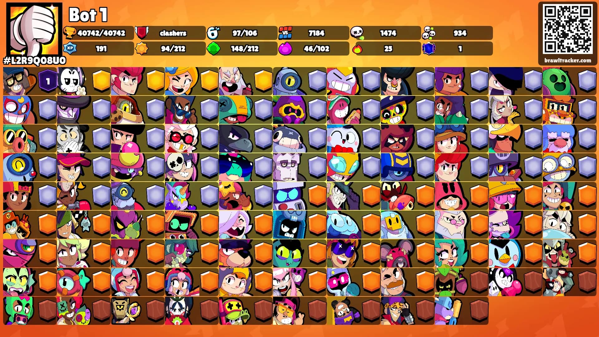 Bot 1's Ranks