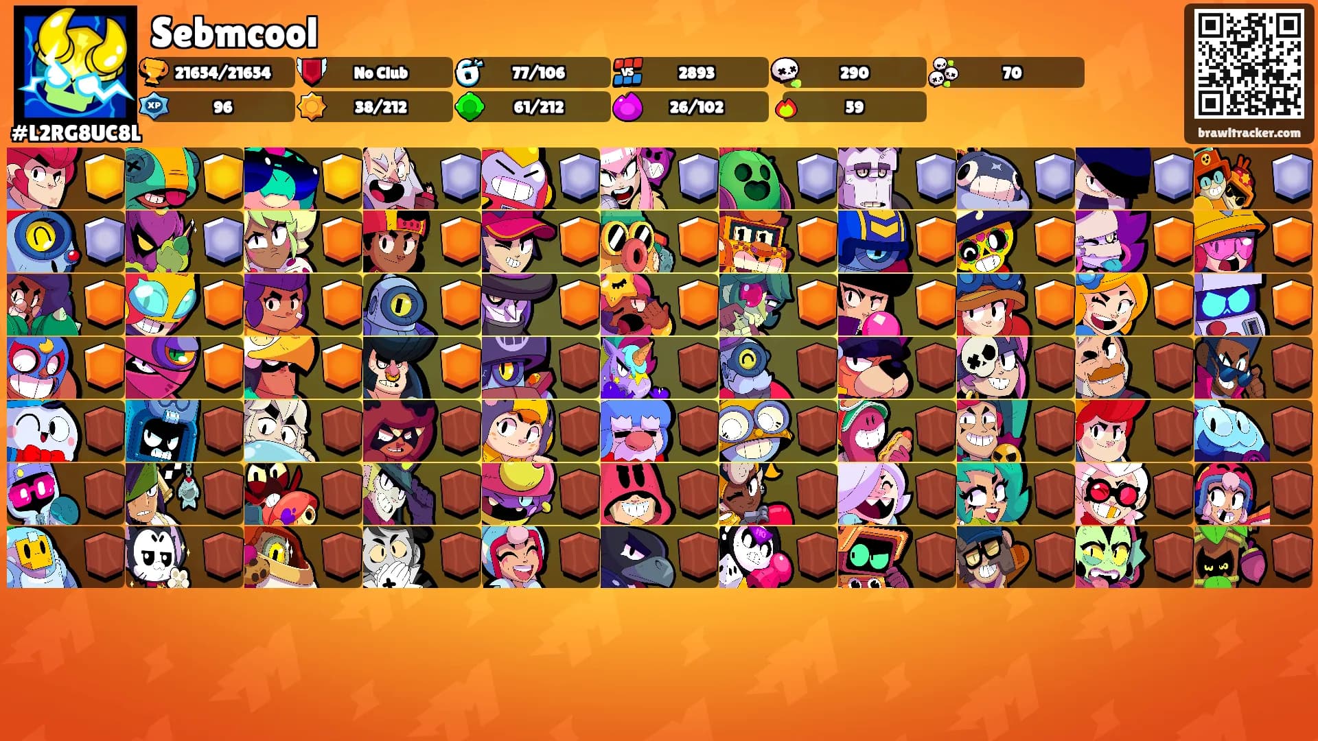 Sebmcool's Ranks