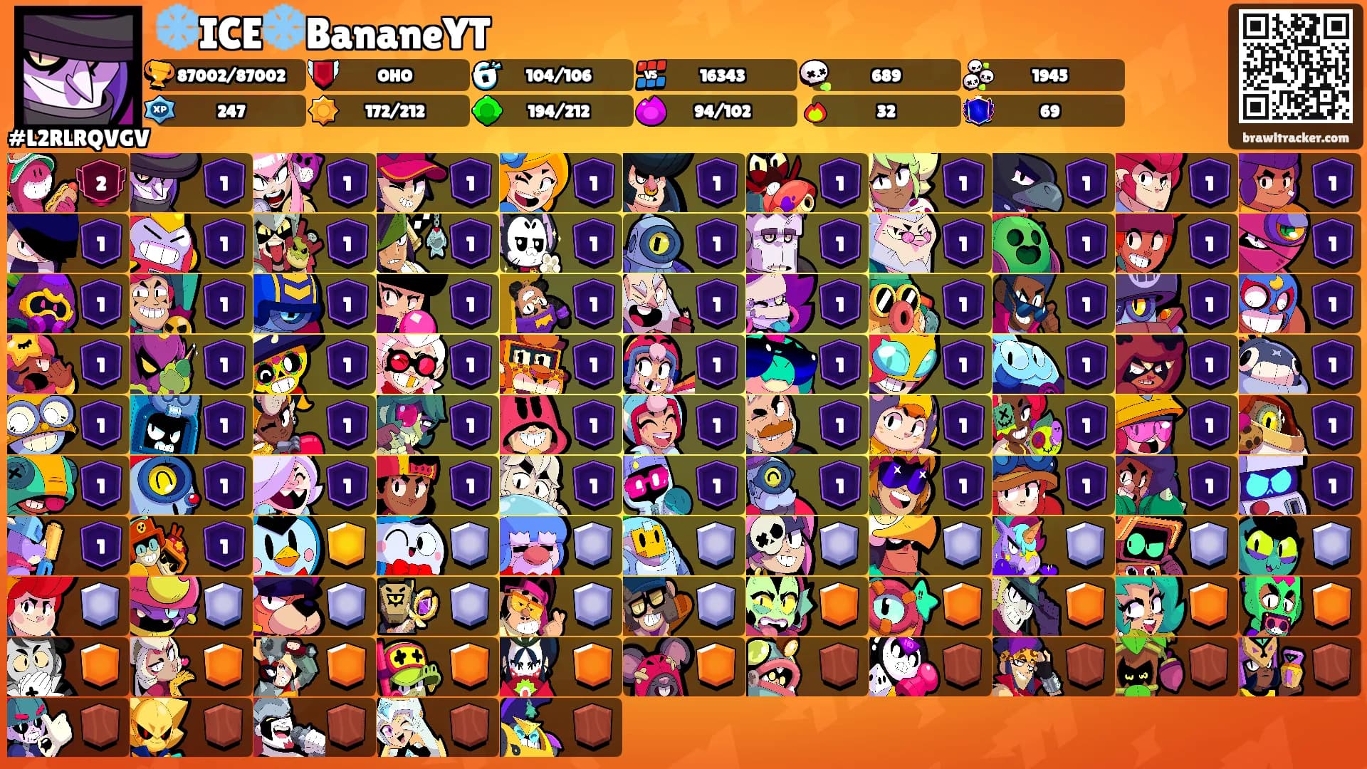 ❄️ICE❄️BananeYT's Ranks