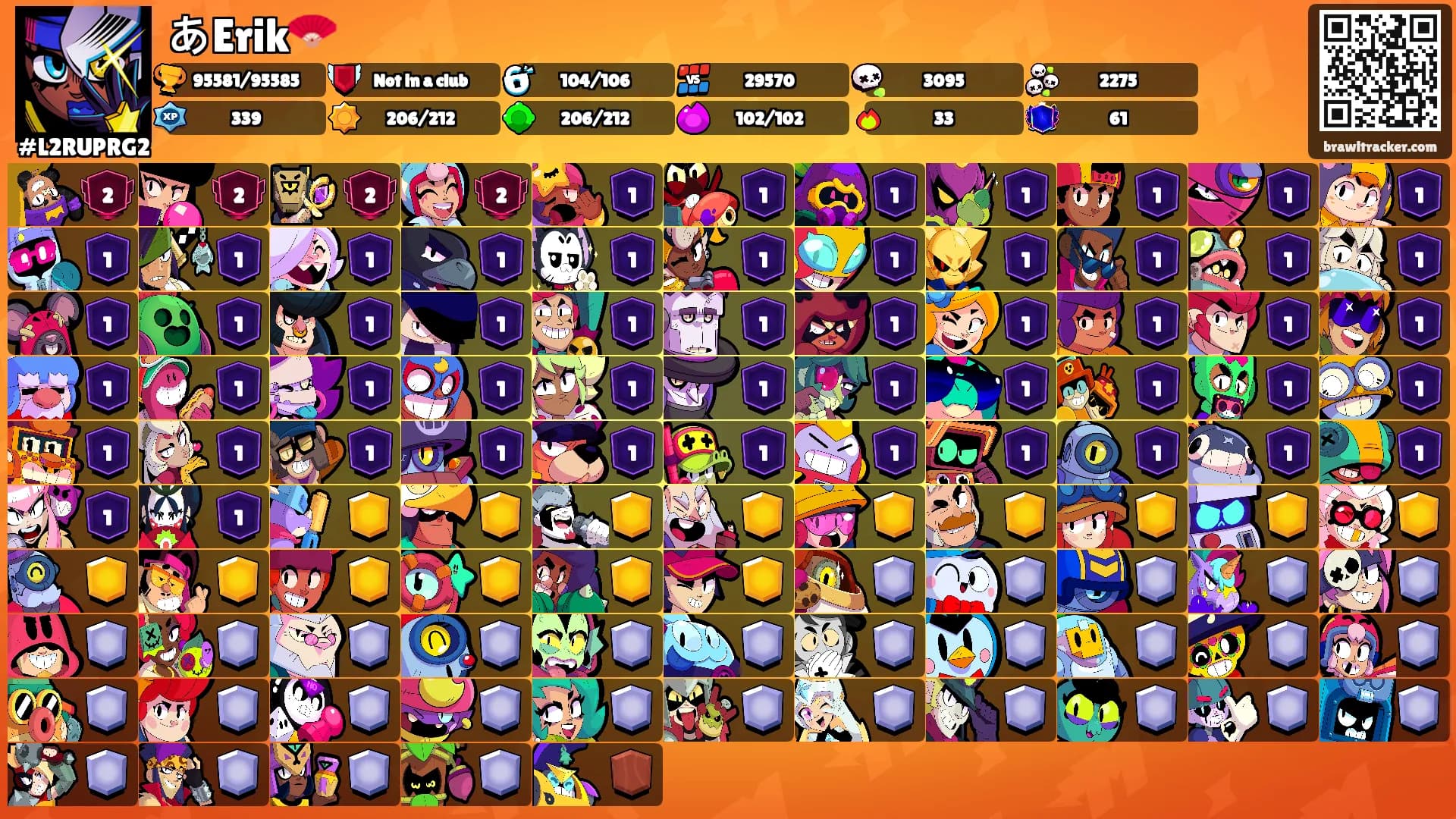 あErik🪭's Ranks