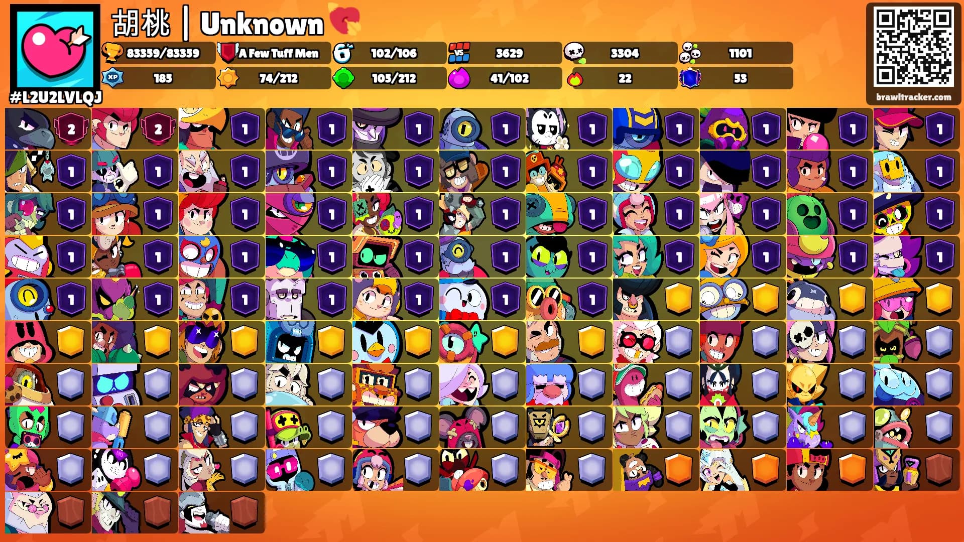 胡桃 | Unknown 💘's Ranks