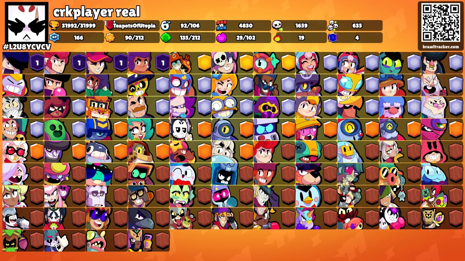 crkplayer real's Ranks