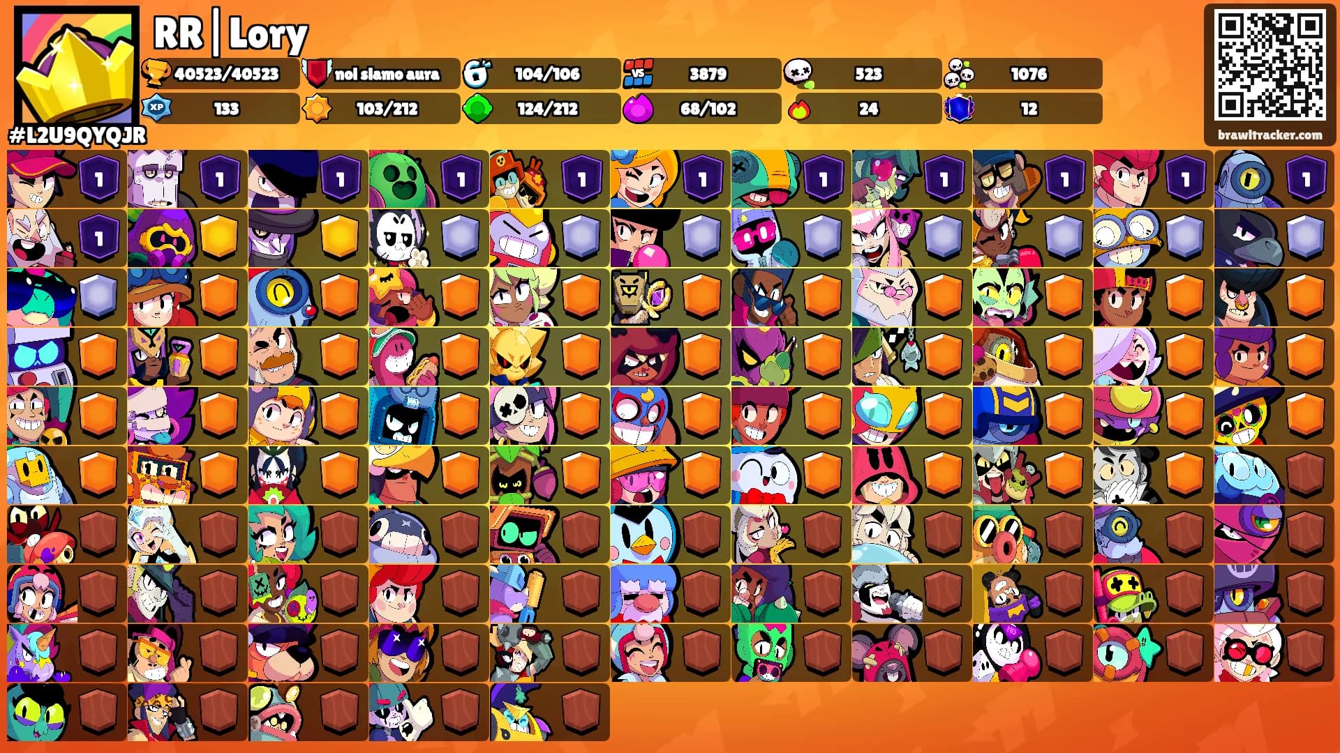 RR|Lory's Ranks