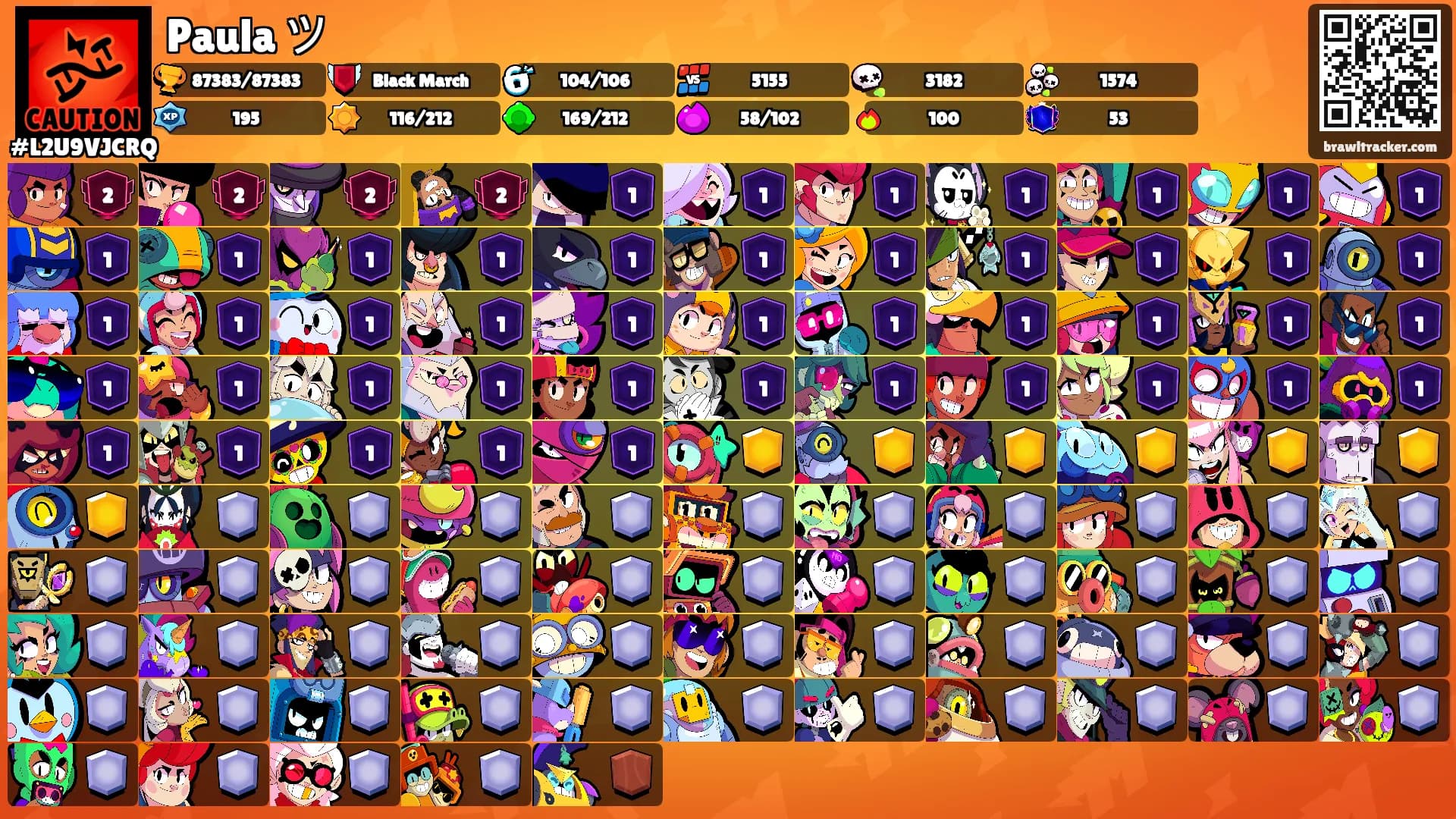 Paula ツ's Ranks
