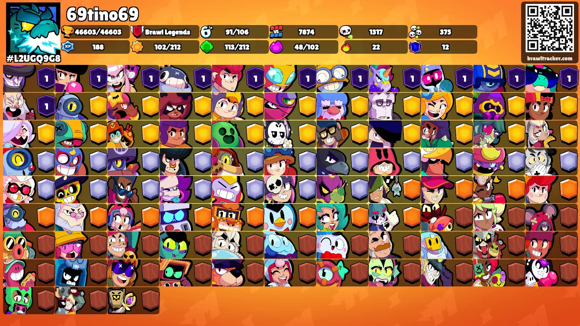 69tino69's Ranks