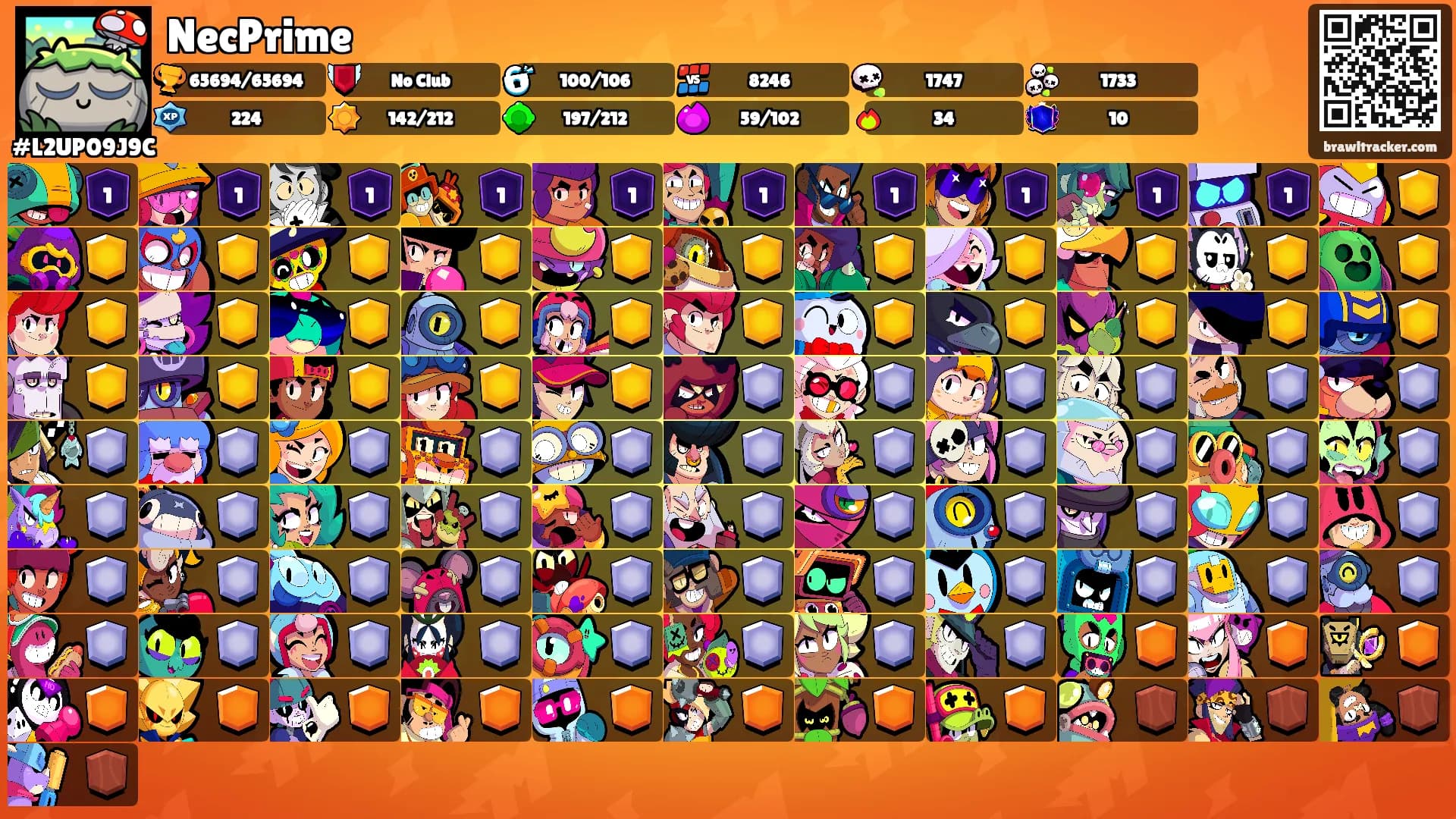 NecPrime's Ranks