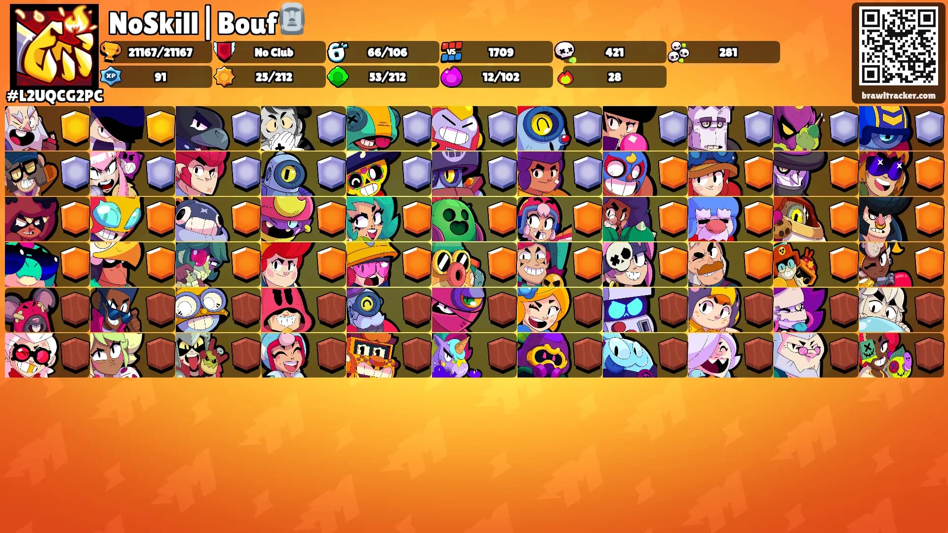 NoSkill|Bouf🗿's Ranks