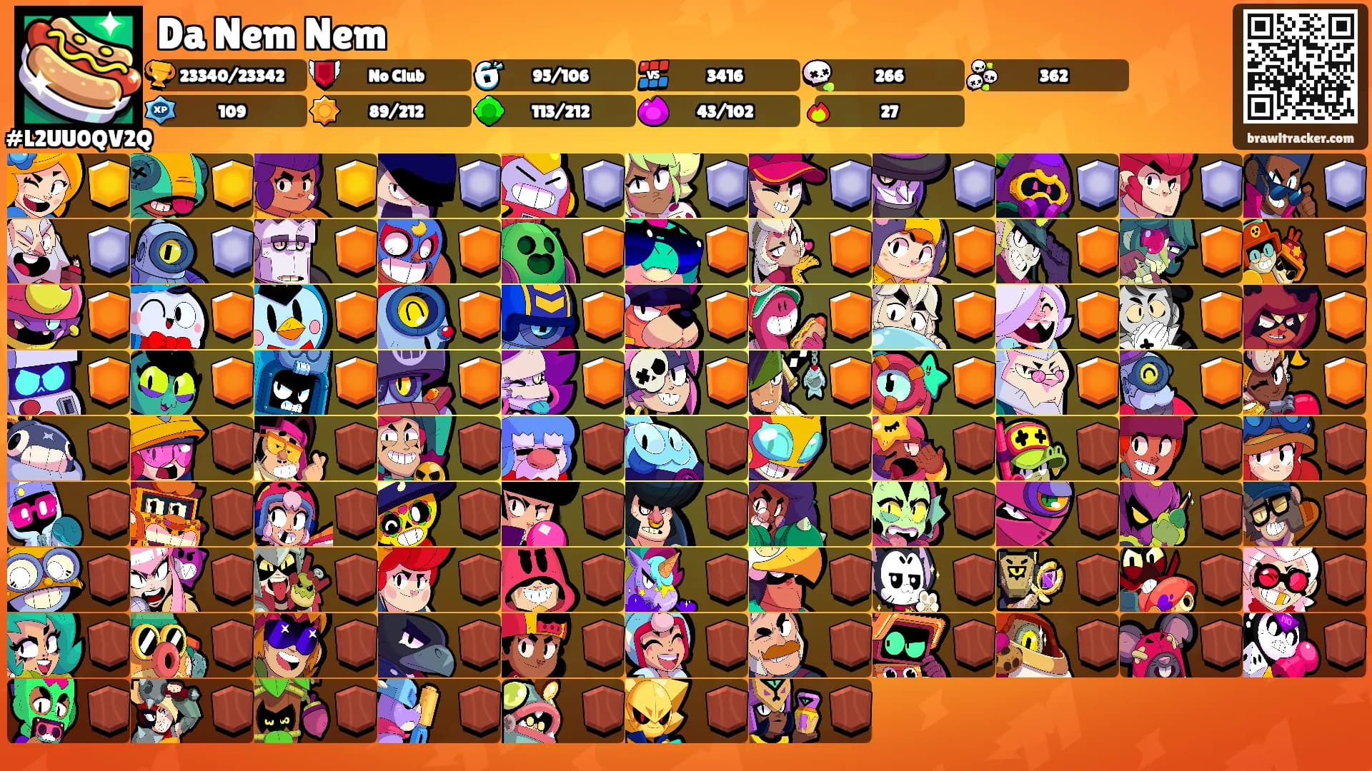 Da Nem Nem's Ranks