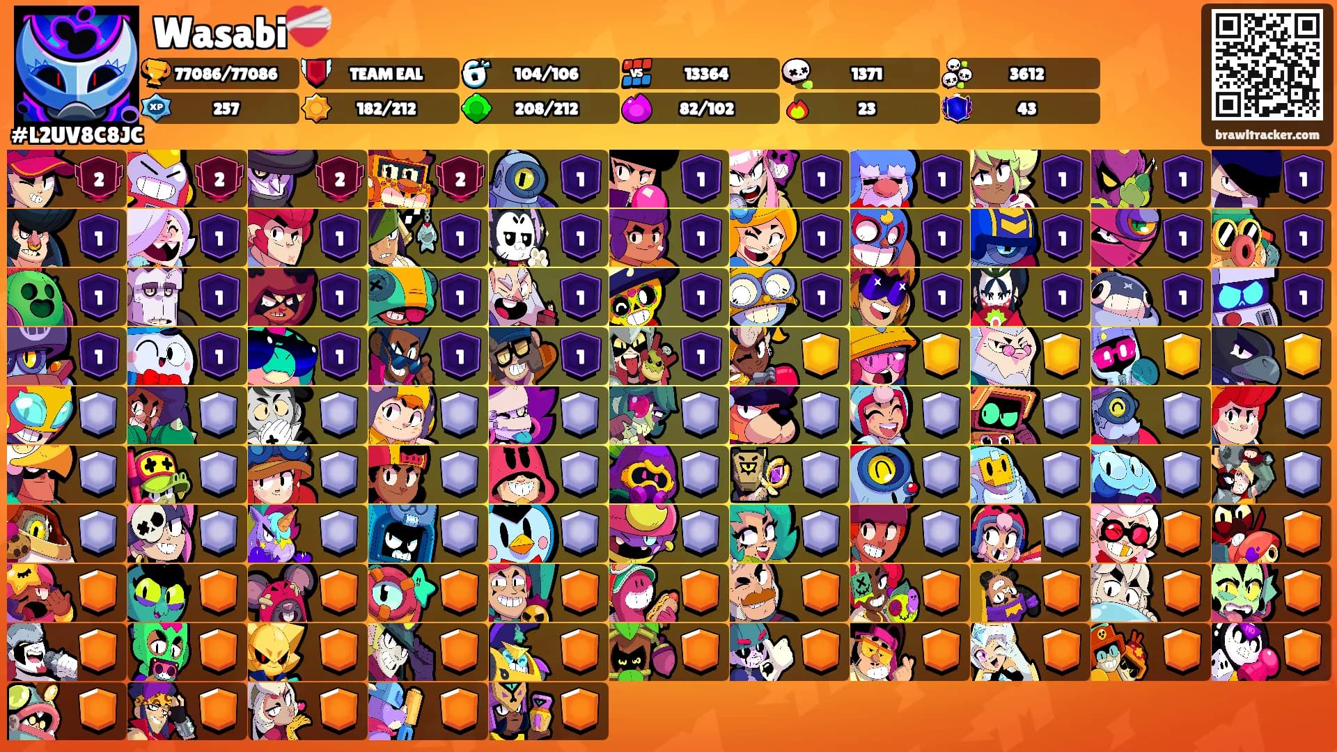 Wasabi❤️‍🩹's Ranks
