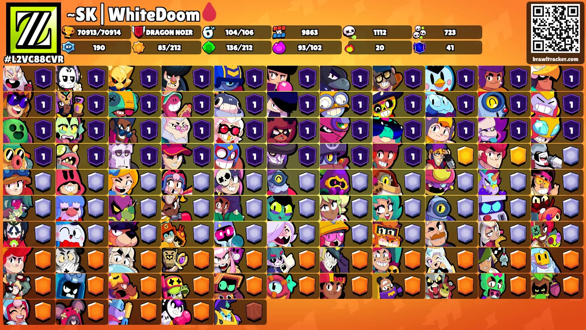 ~SK|WhiteDoom🩸's Ranks