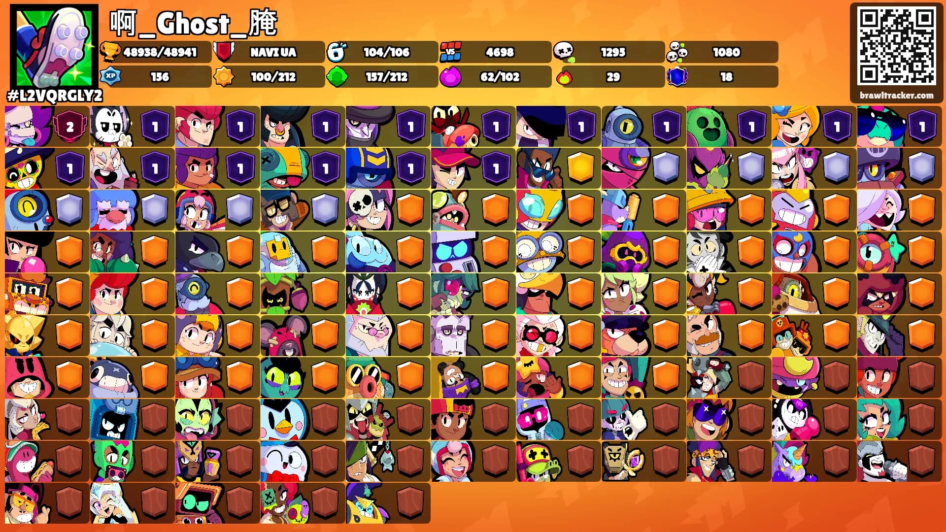 啊_Ghost_腌's Ranks