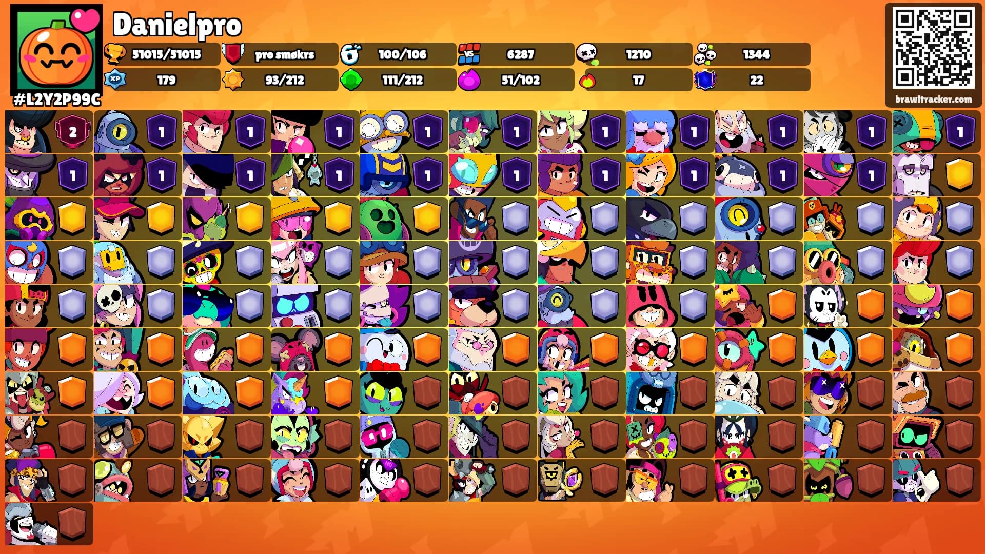 Danielpro's Ranks