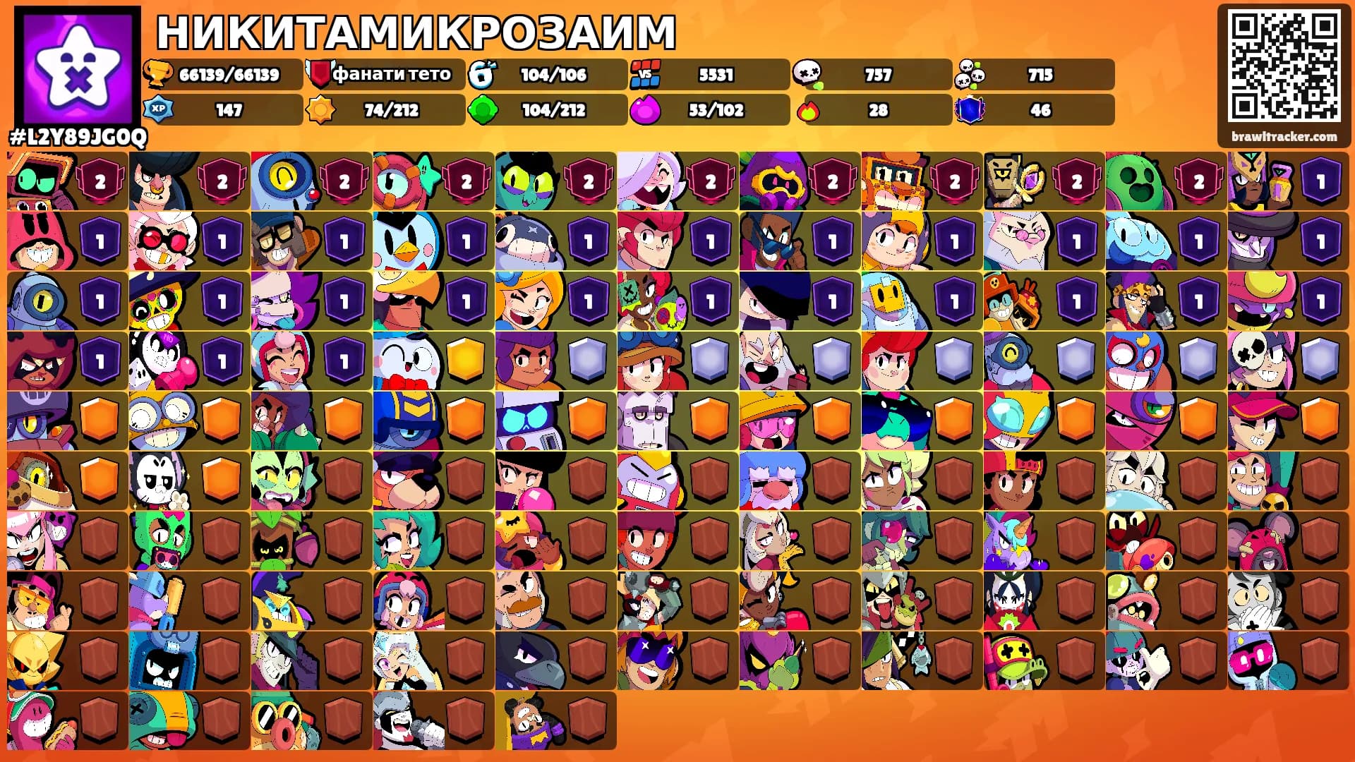 НИКИТАМИКРОЗАИМ's Ranks