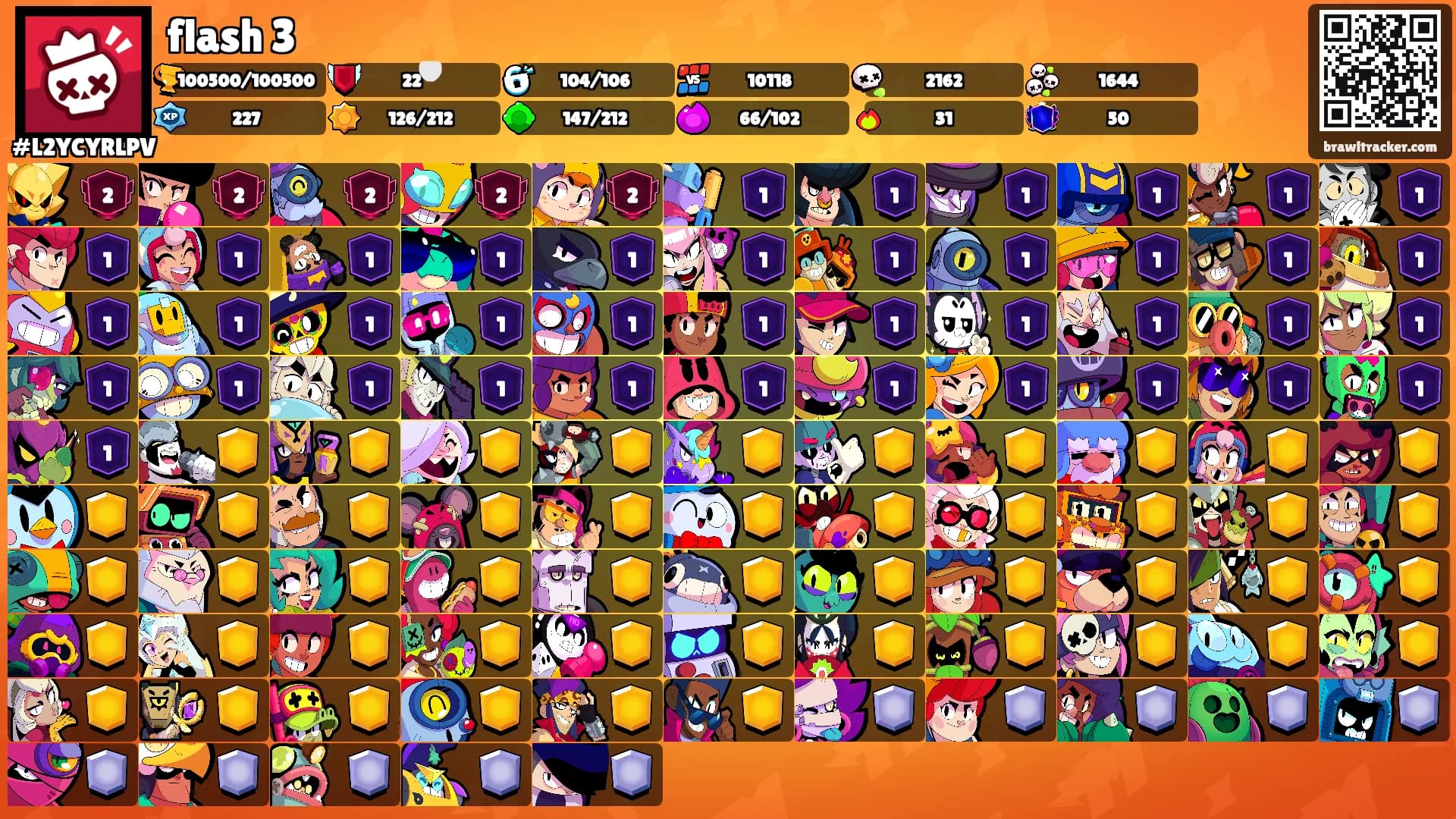 flash 3's Ranks