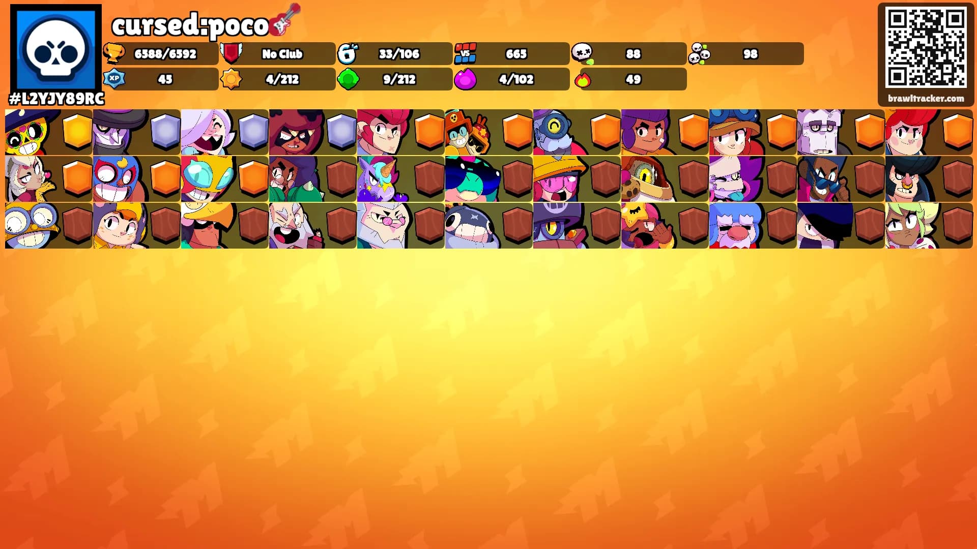 cursed:poco🎸's Ranks