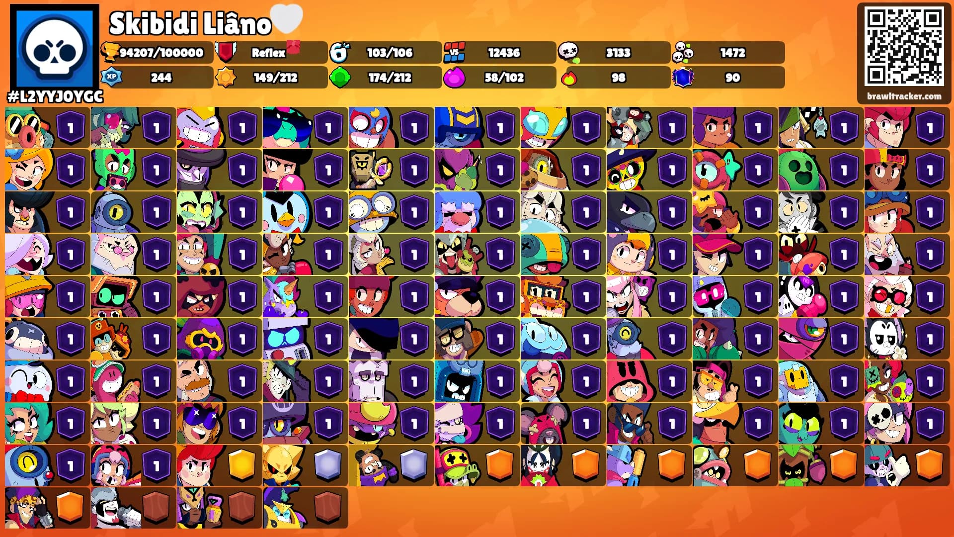 Skibidi Liâno🤍's Ranks