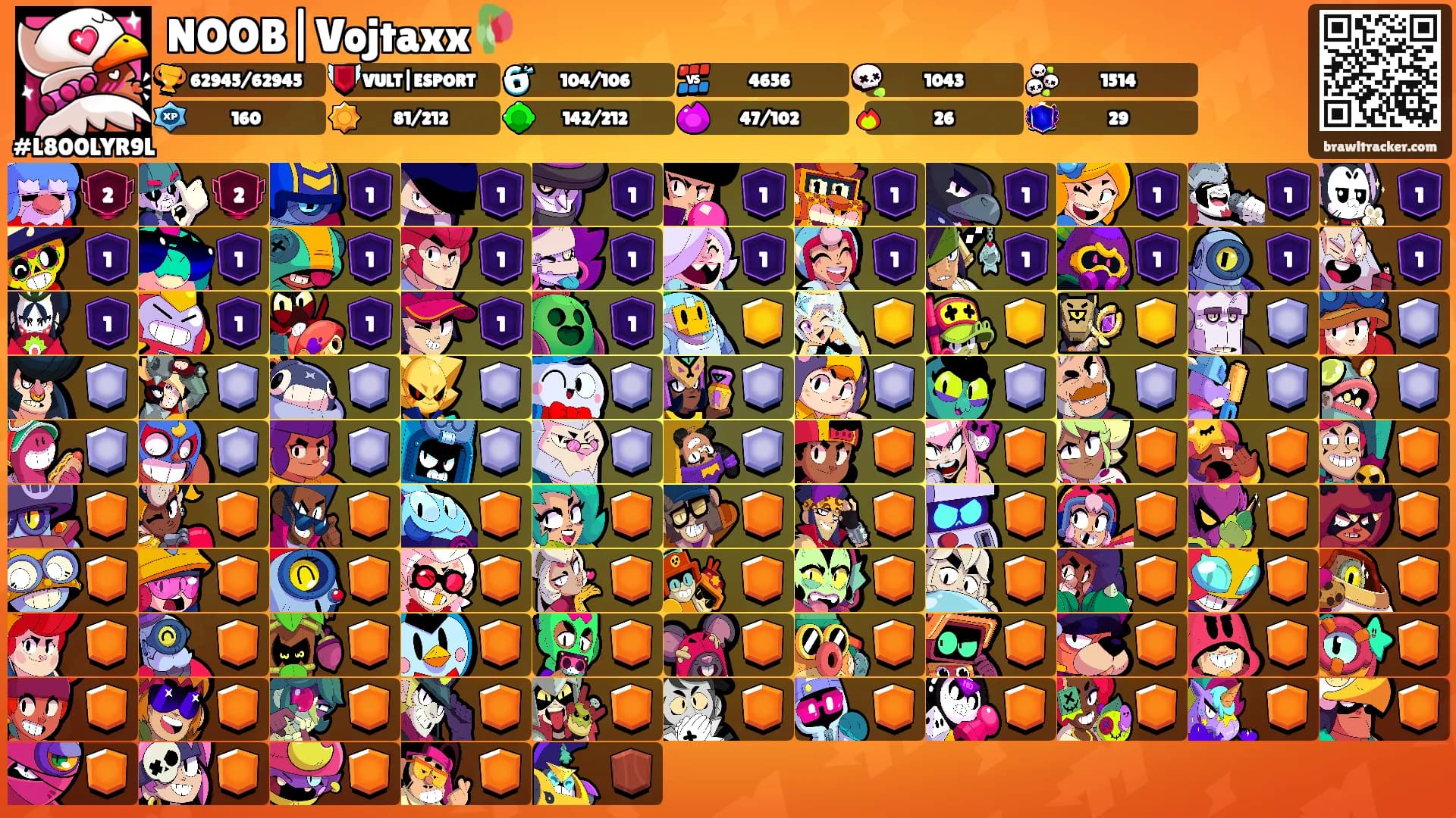 NOOB|Vojtaxx🥀's Ranks