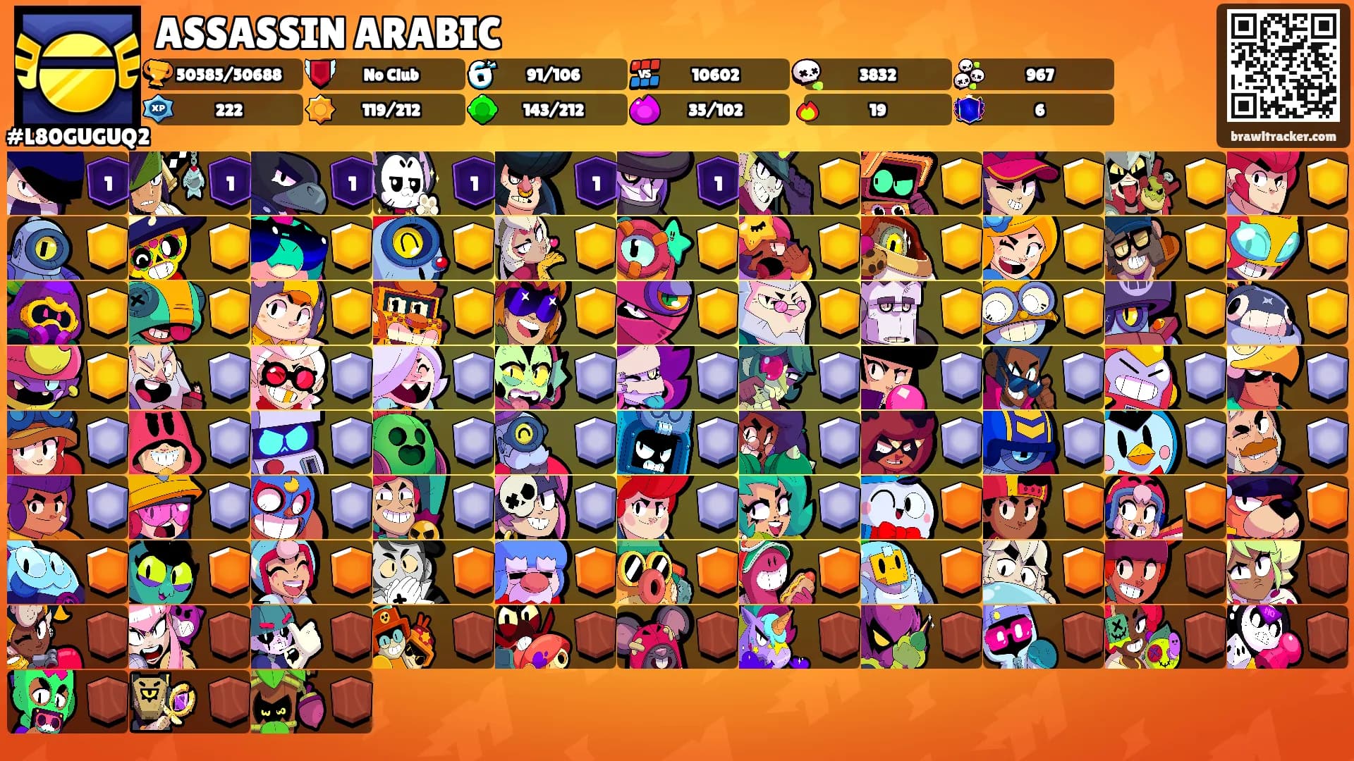 ASSASSIN ARABIC's Ranks