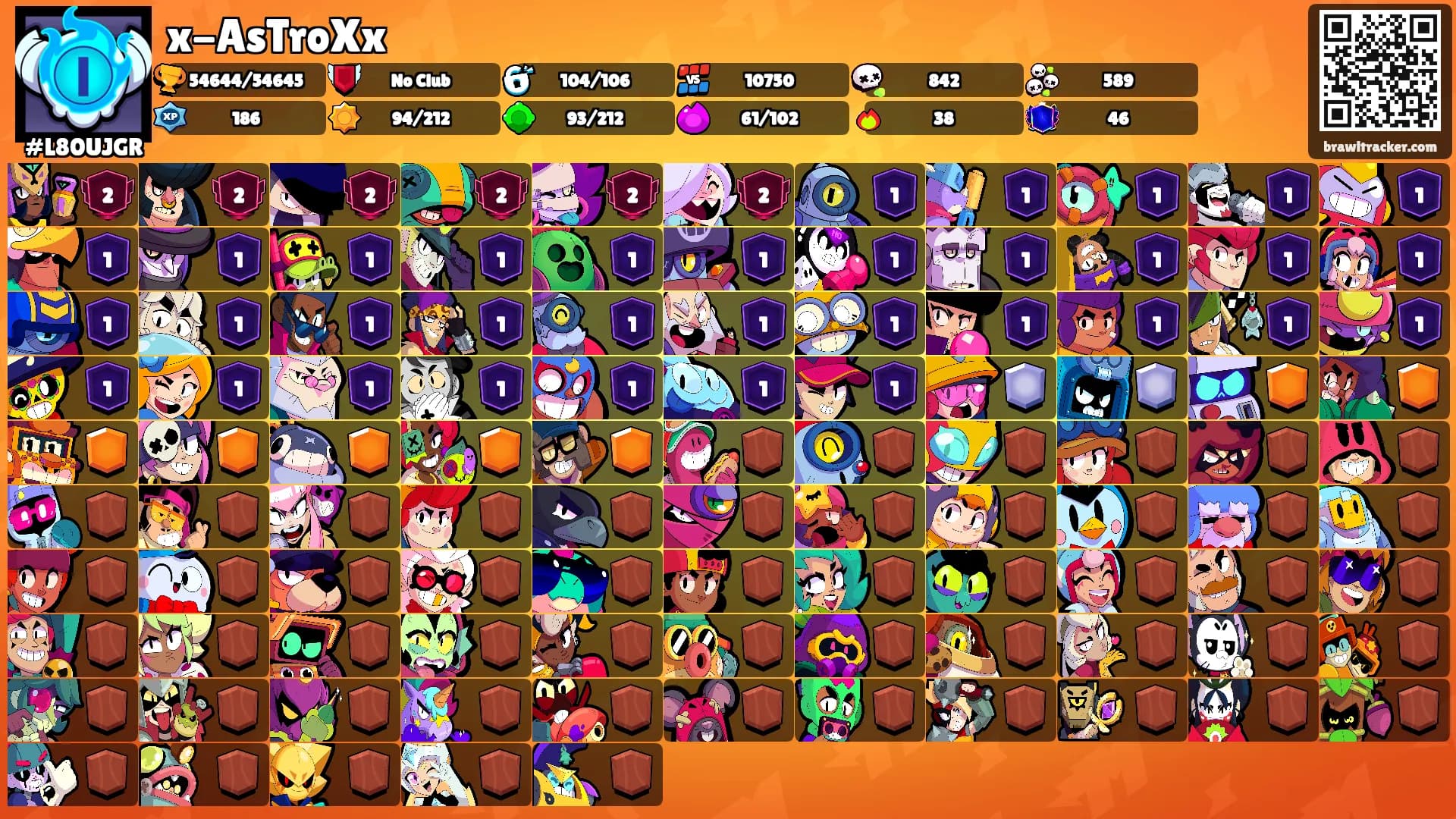 x-AsTroXx's Ranks