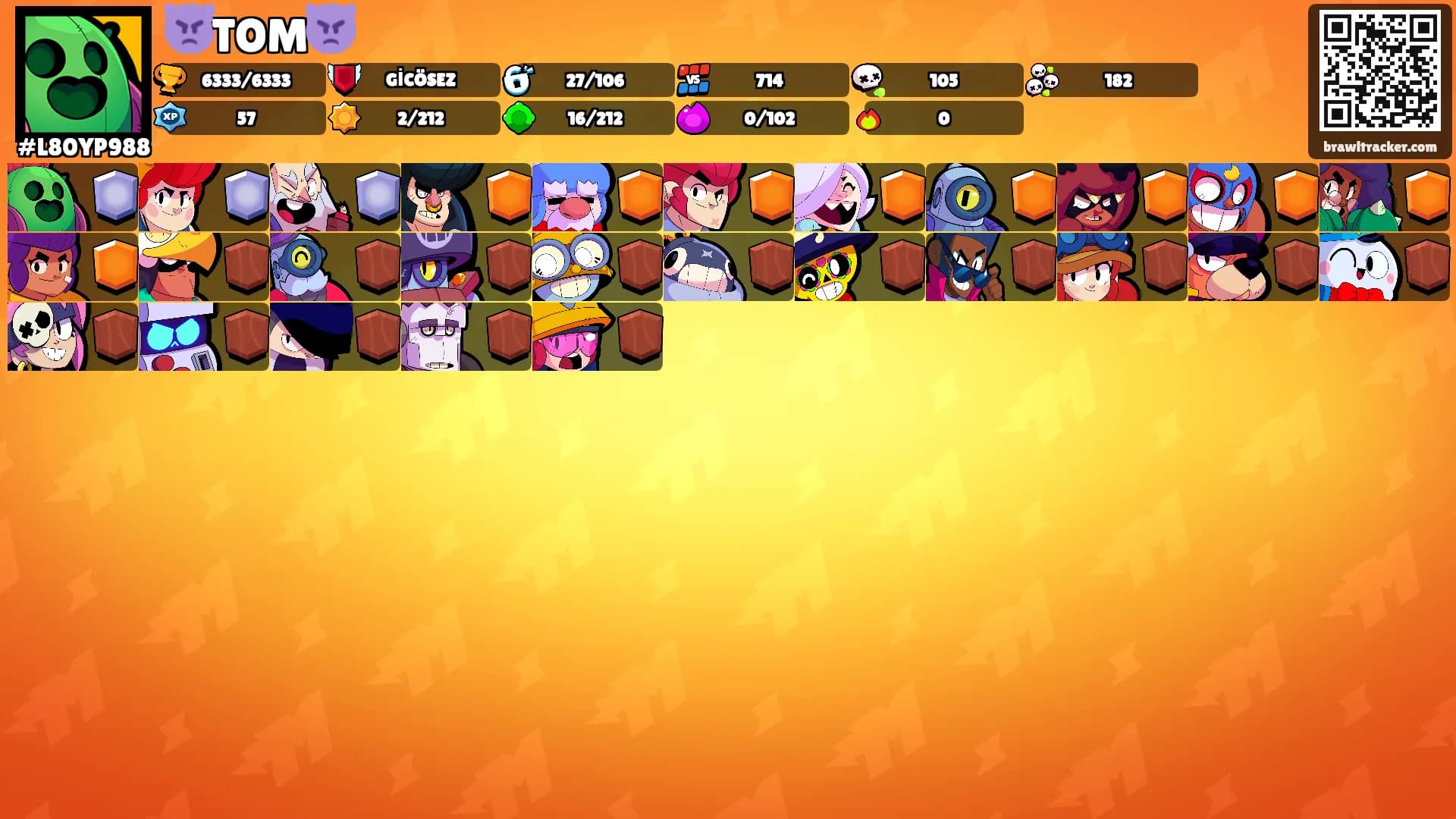 👿TOM👿's Ranks