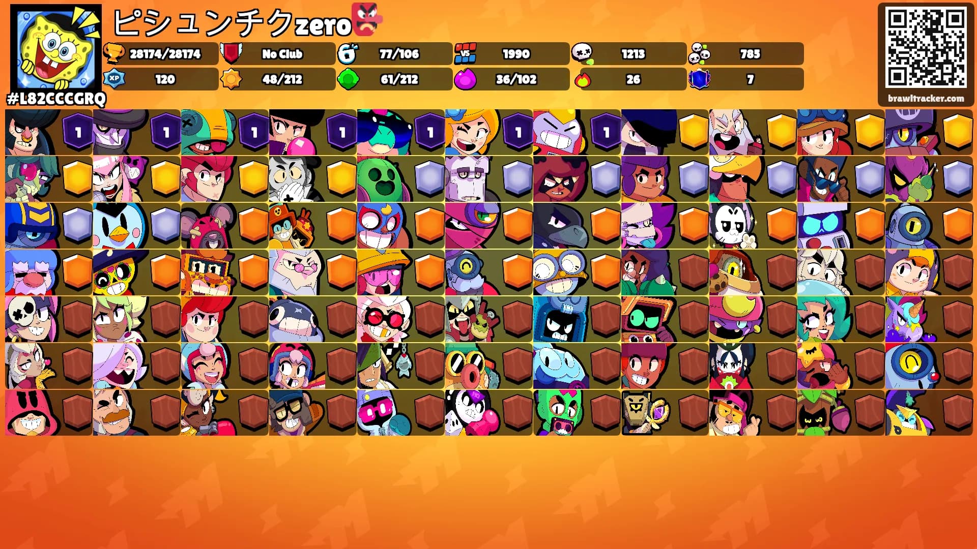 ピシュンチクzero👺's Ranks