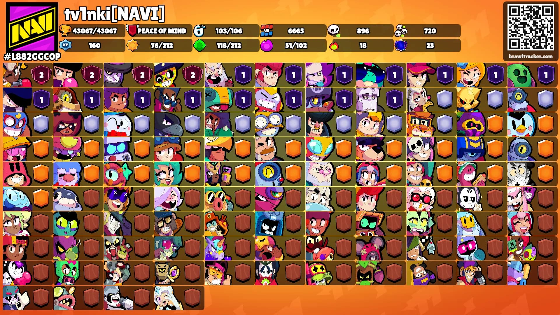 tv1nki[NAVI]'s Ranks