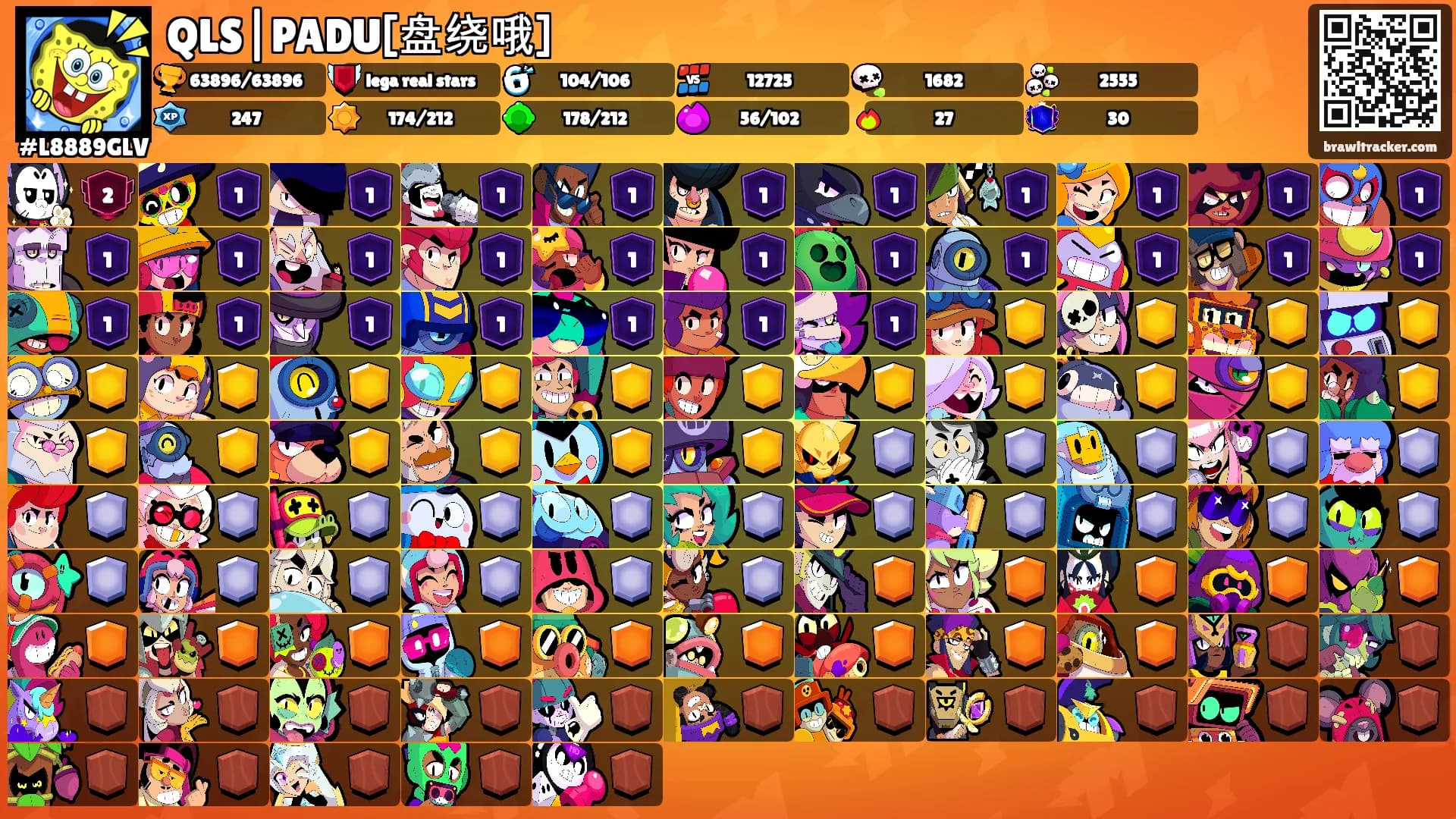 QLS|PADU[盘绕哦]⚡'s Ranks