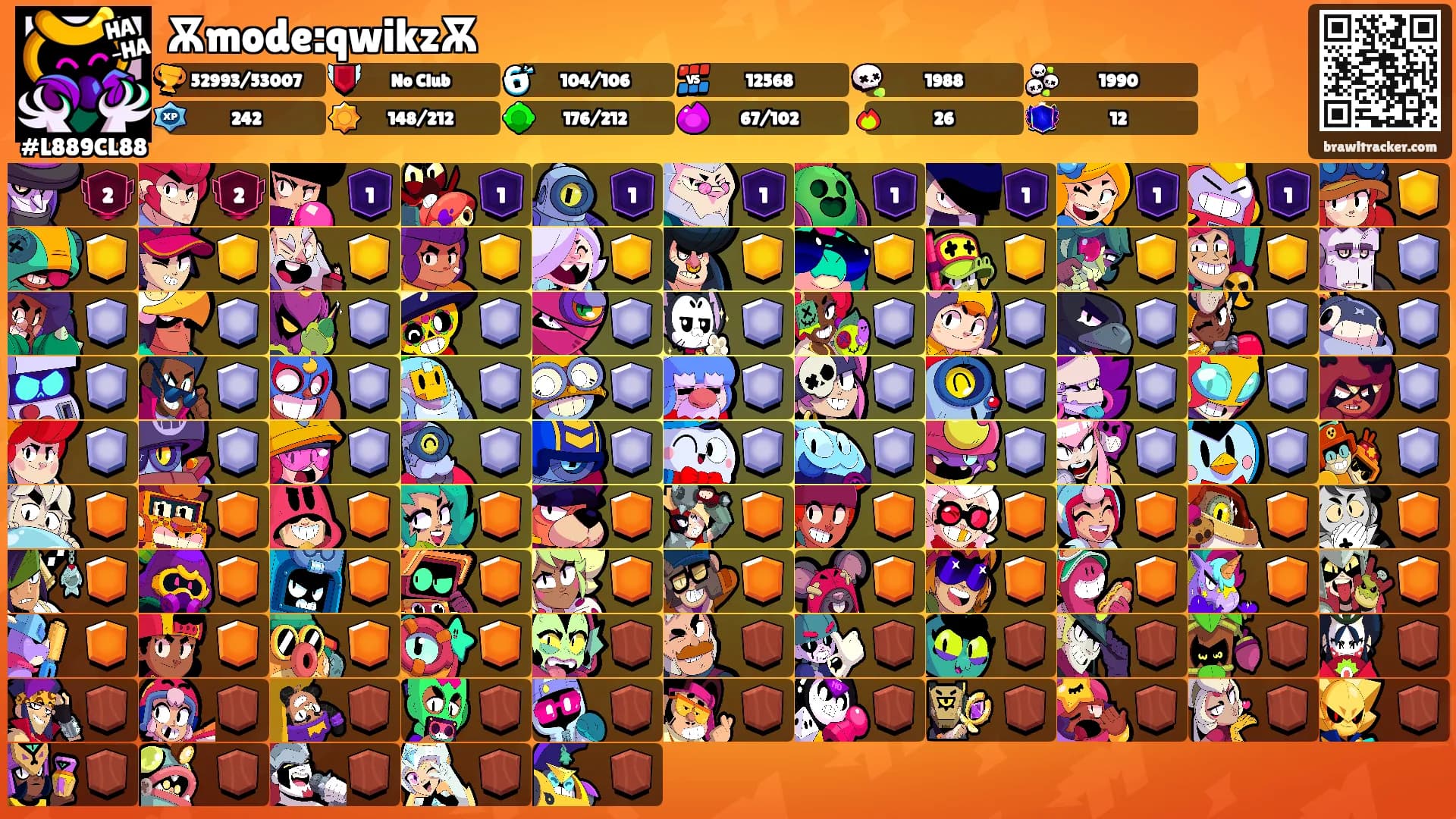 Ѫmode:qwikzѪ's Ranks