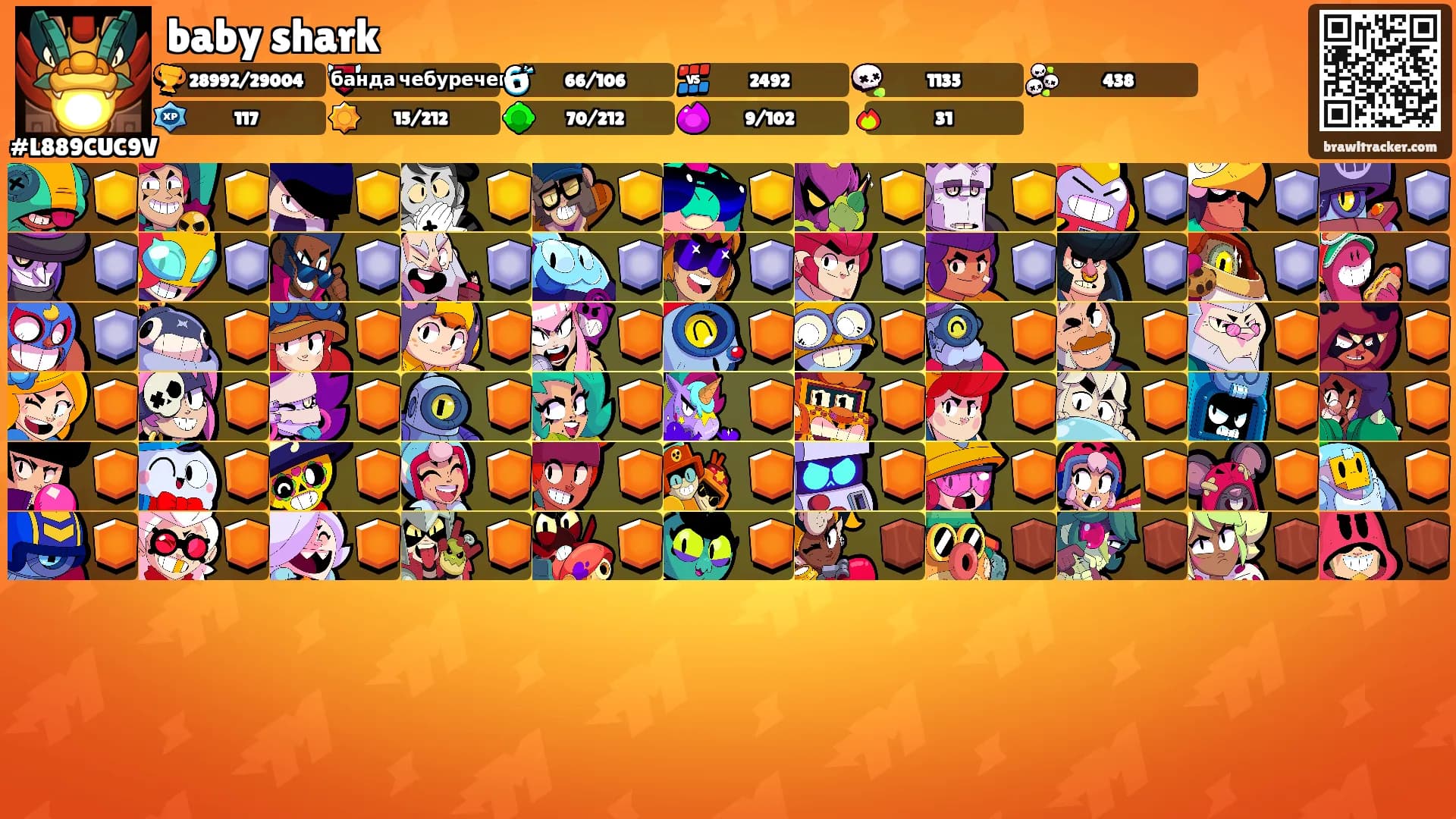 baby shark's Ranks