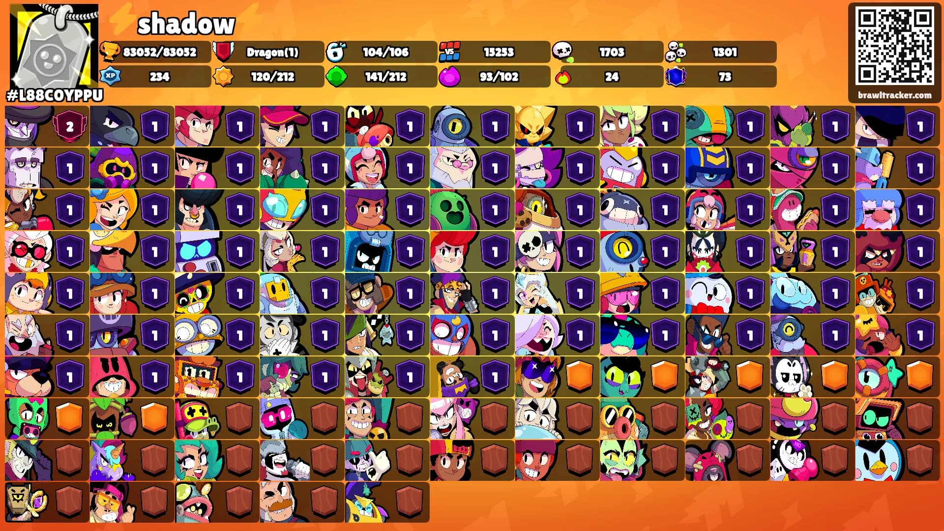 ⚡️shadow⚡️'s Ranks