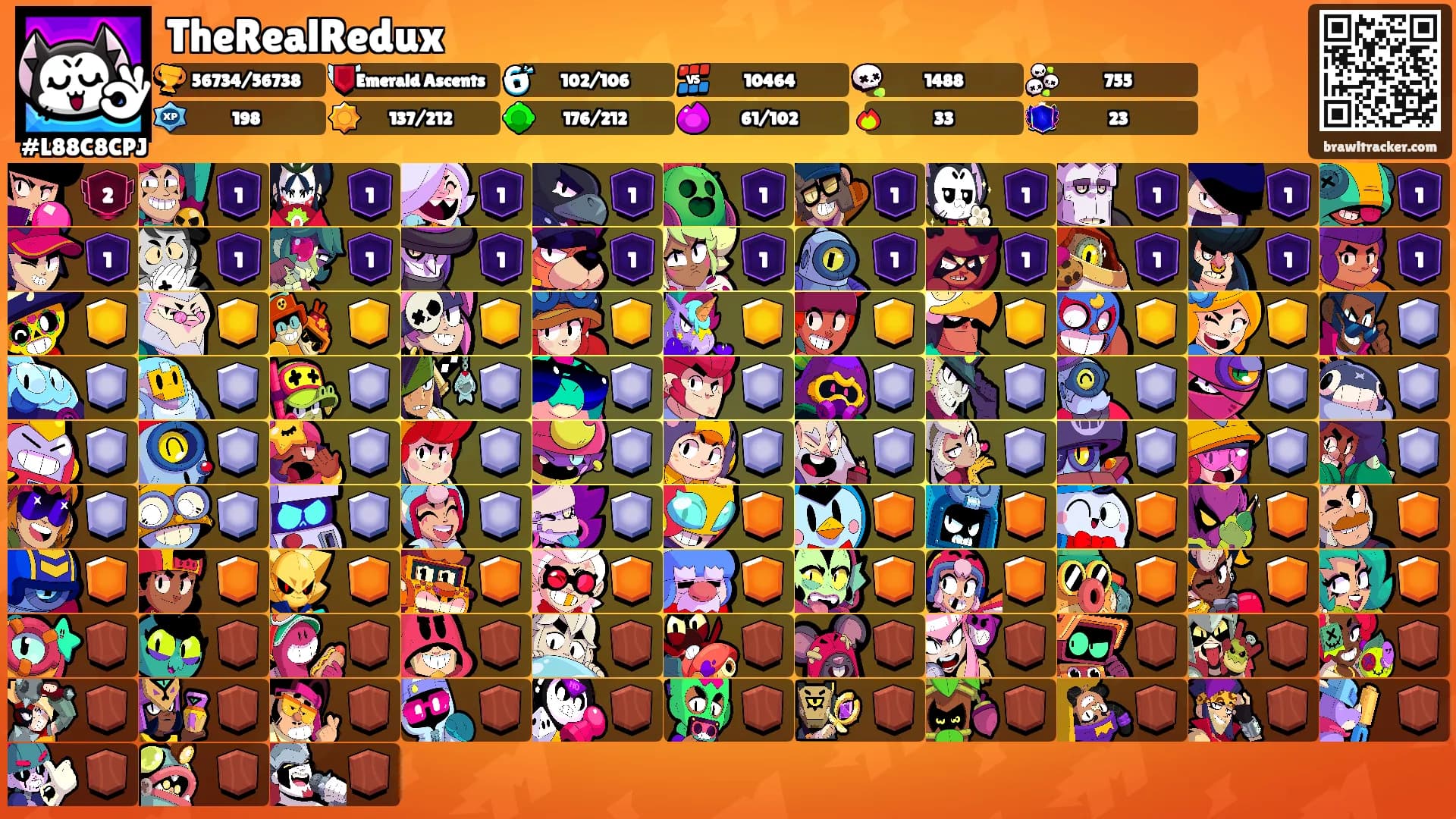 TheRealRedux's Ranks